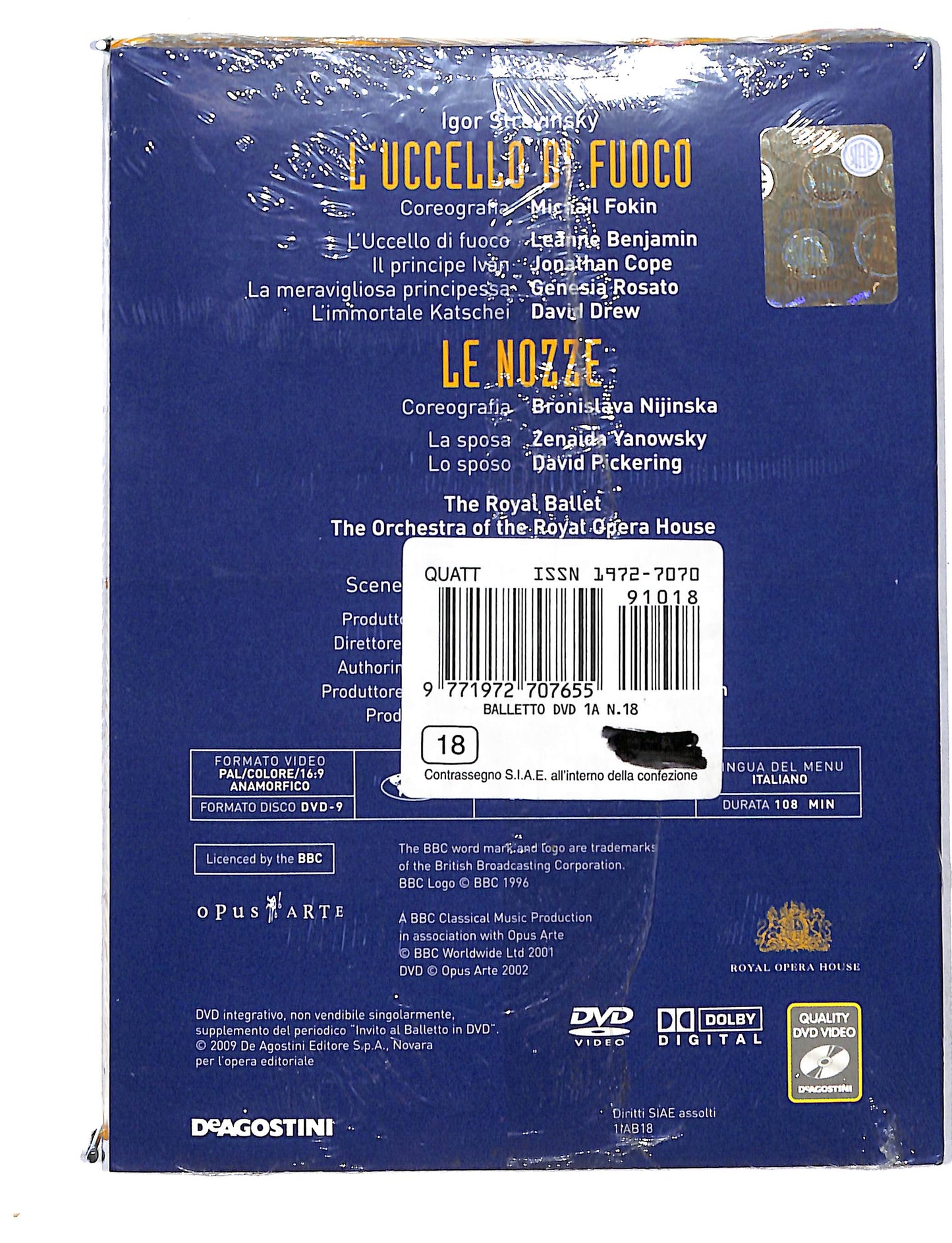 EBOND Invito al balletto vol.18 L'uccello di fuoco - le nozze DVD DB736606