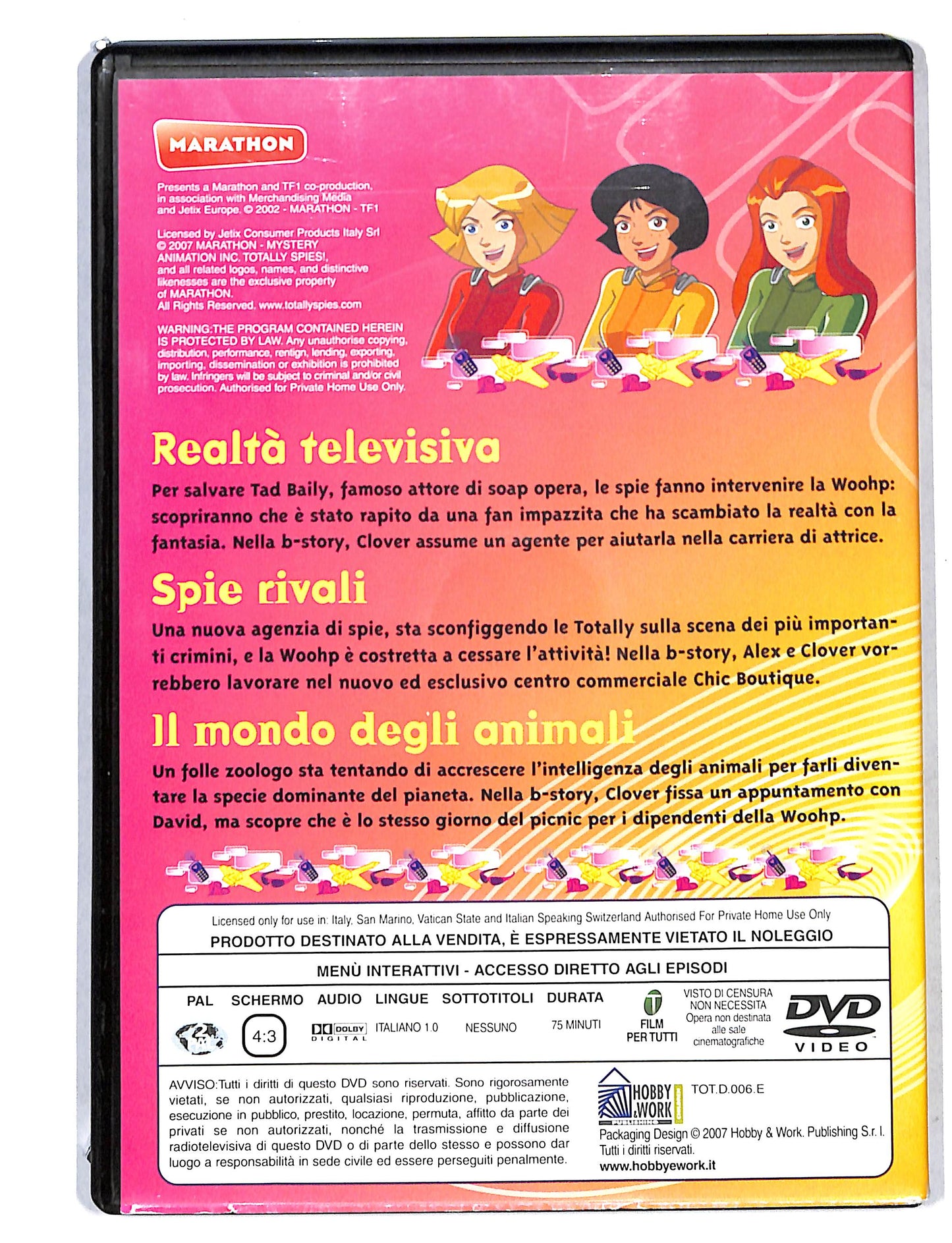 EBOND Totally Spies! vol.6 EDITORIALE DVD DB736623