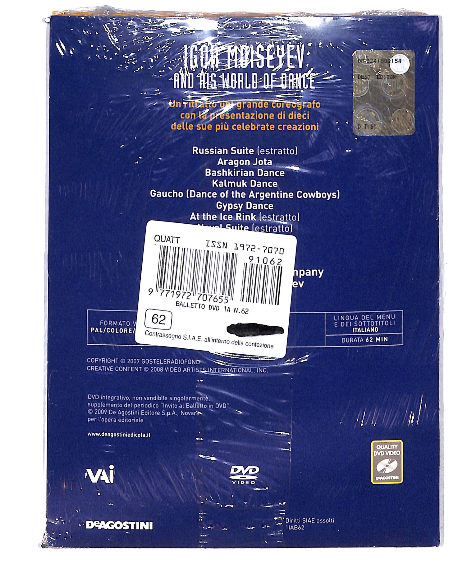 EBOND Invito al balletto vol.62 Igor Moiseyev and his world of dance DVD DB736632
