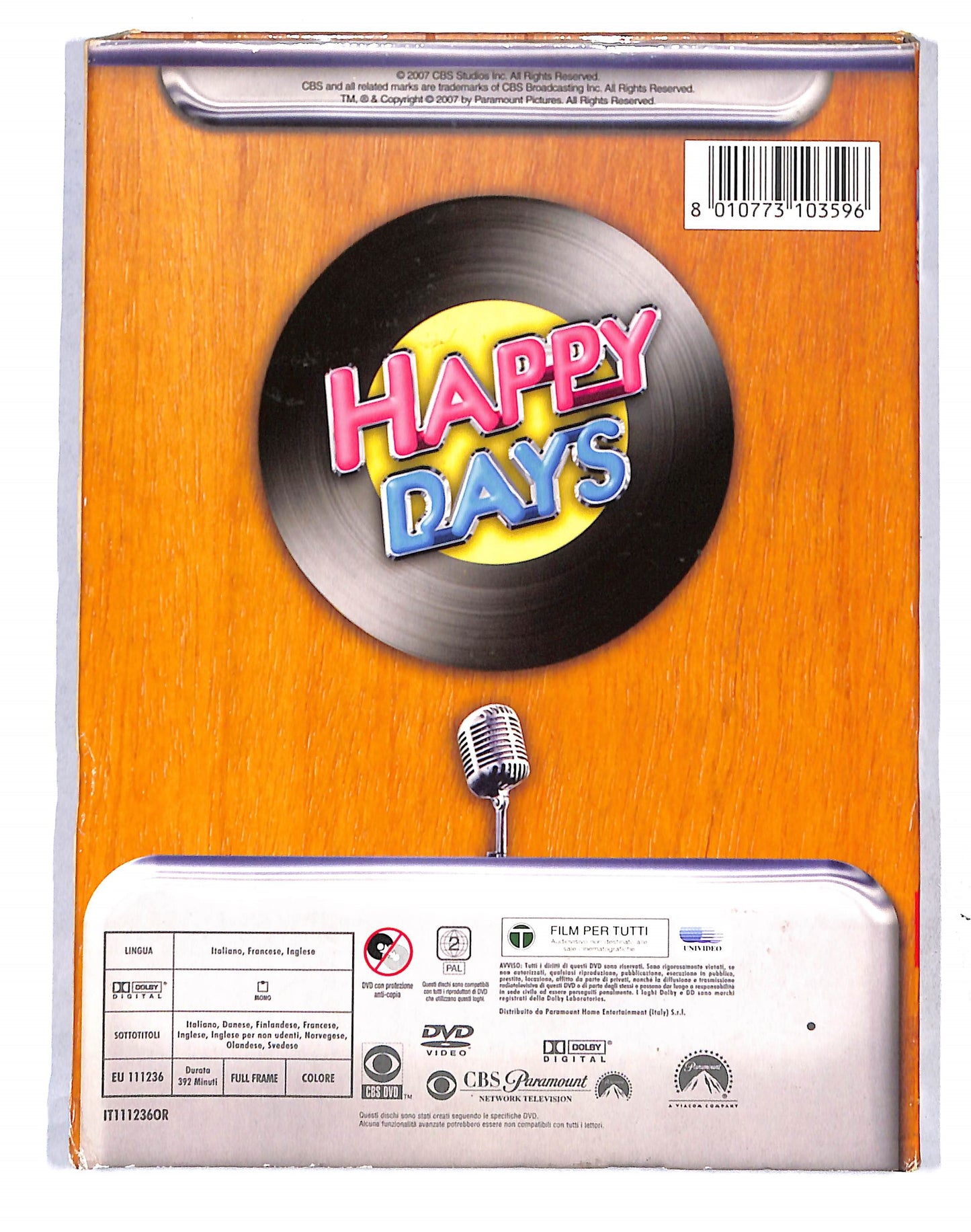 EBOND Happy days - stagione 01 DVD DB736638