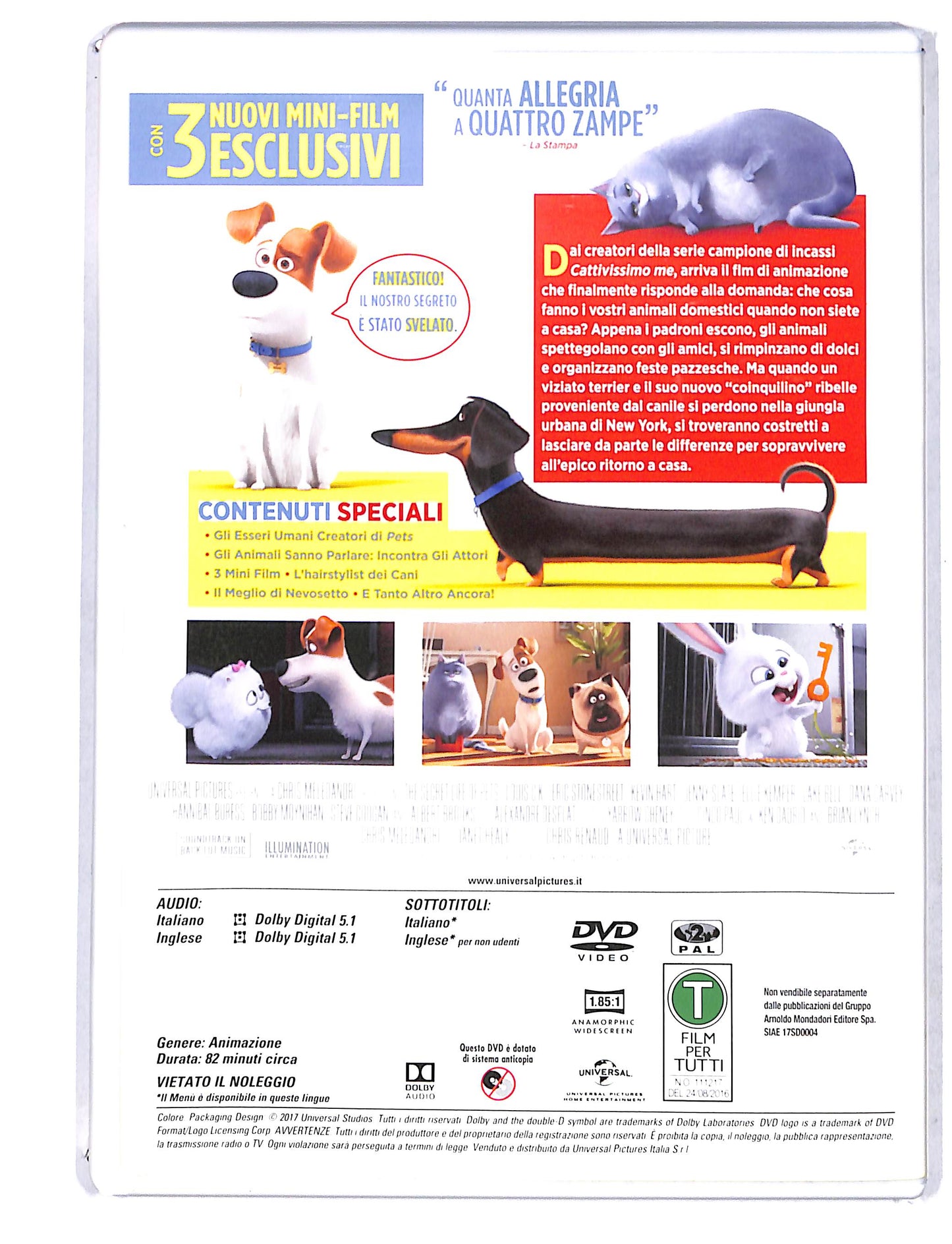 EBOND Pets - Vita da animali EDITORIALE DVD DB736664