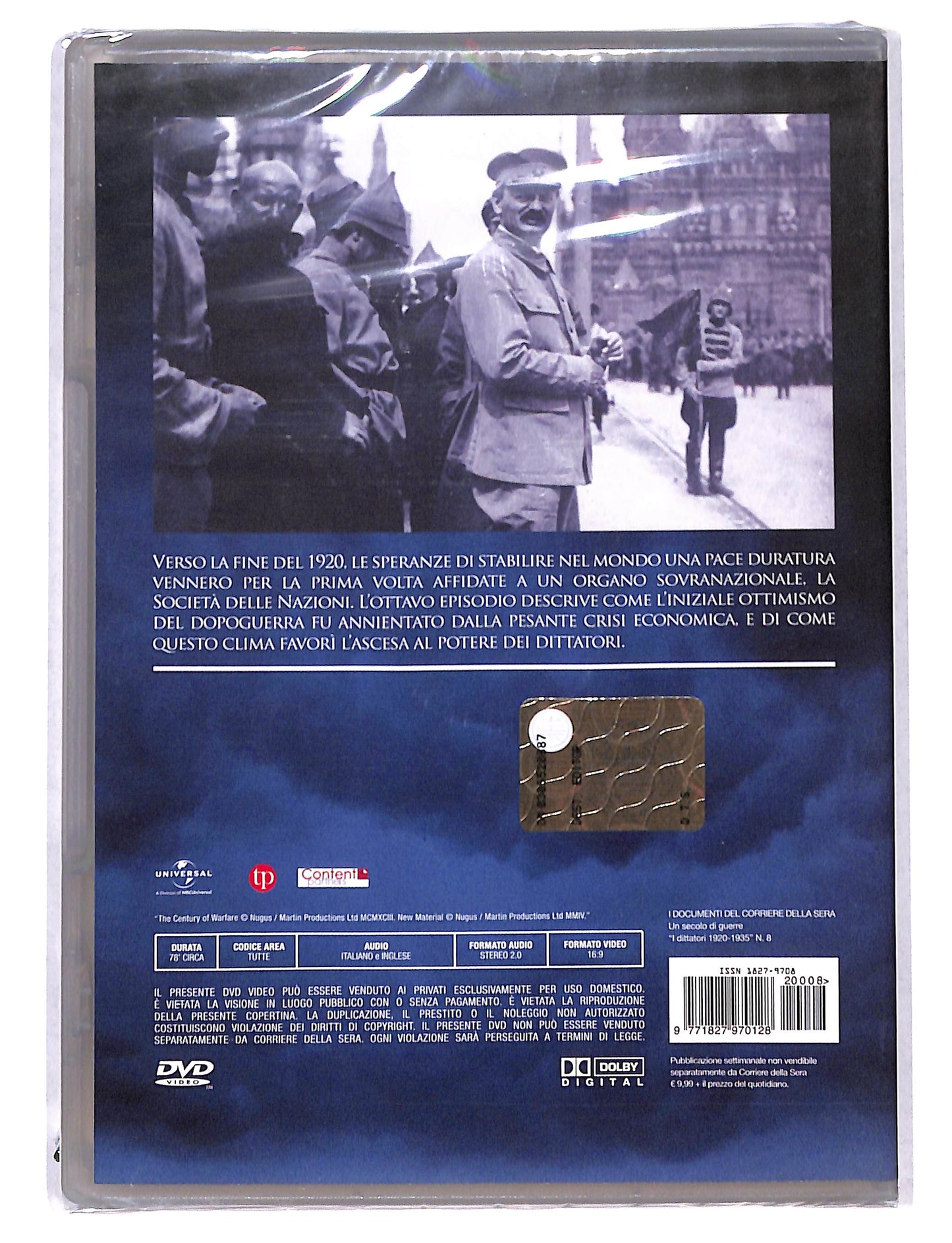 EBOND Un Secolo di guerre i Dittatori 1920 -1935 EDITORIALE DVD DB736852