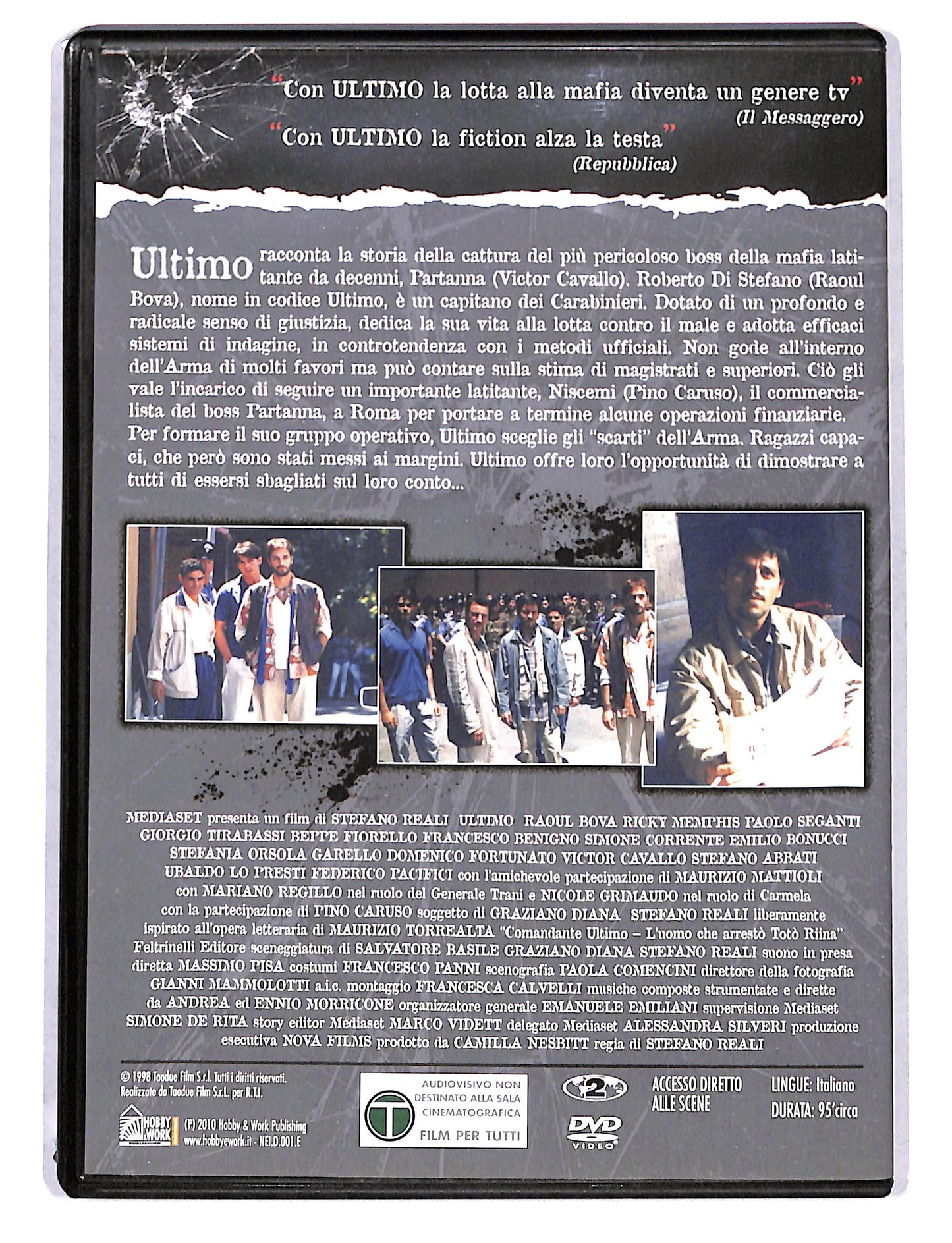 EBOND Raoul Bova e Ultimo prima parte EDITORIALE DVD DB736854
