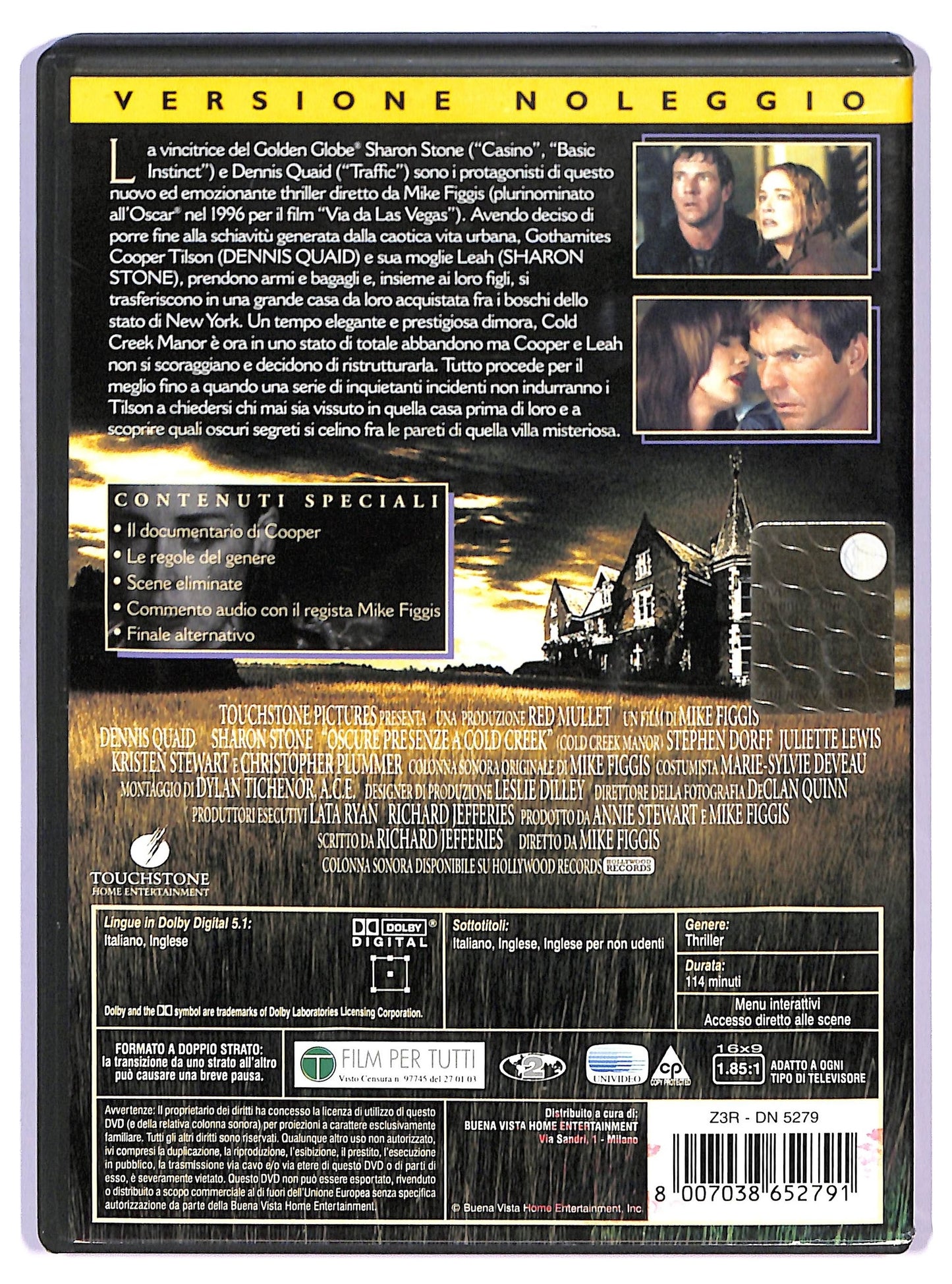 EBOND Oscure presenze a Coold Creek NOLEGGIO DVD DB737107