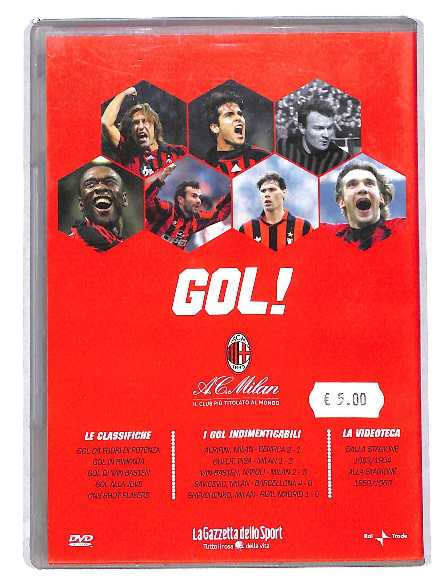 EBOND Gol da rivera a Kaka i 3000 gol del Milan DVD DB737137