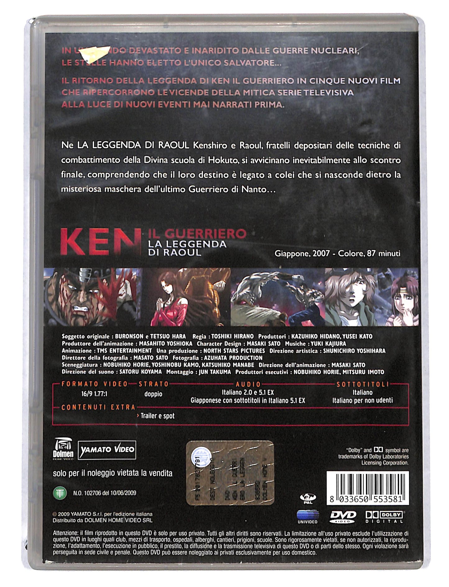 EBOND Ken il guerriero la leggenda di Raoul NOLEGGIO DVD DB737154