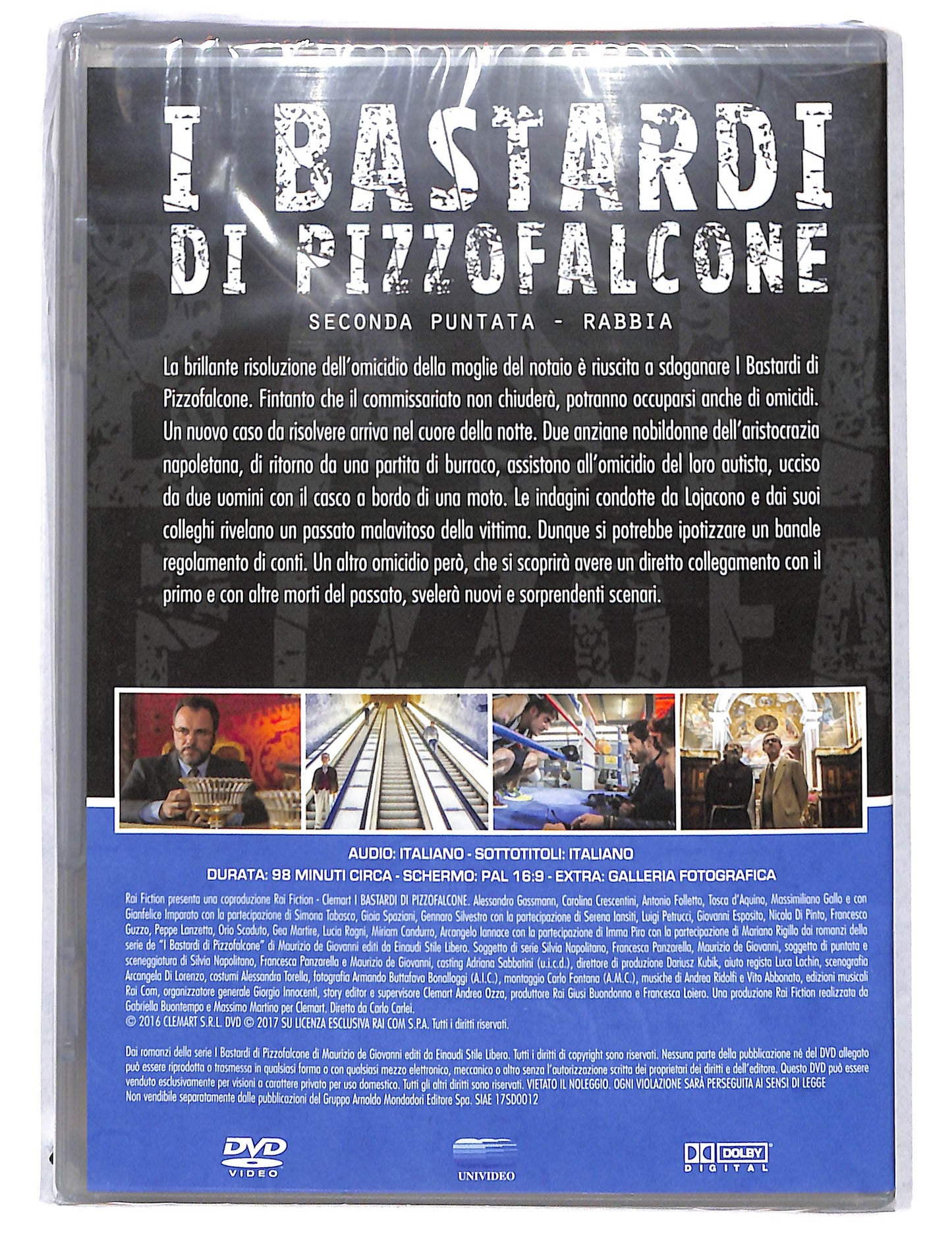 EBOND I Bastardi di Pizzofalcone seconda puntata EDITORIALE DVD DB737164