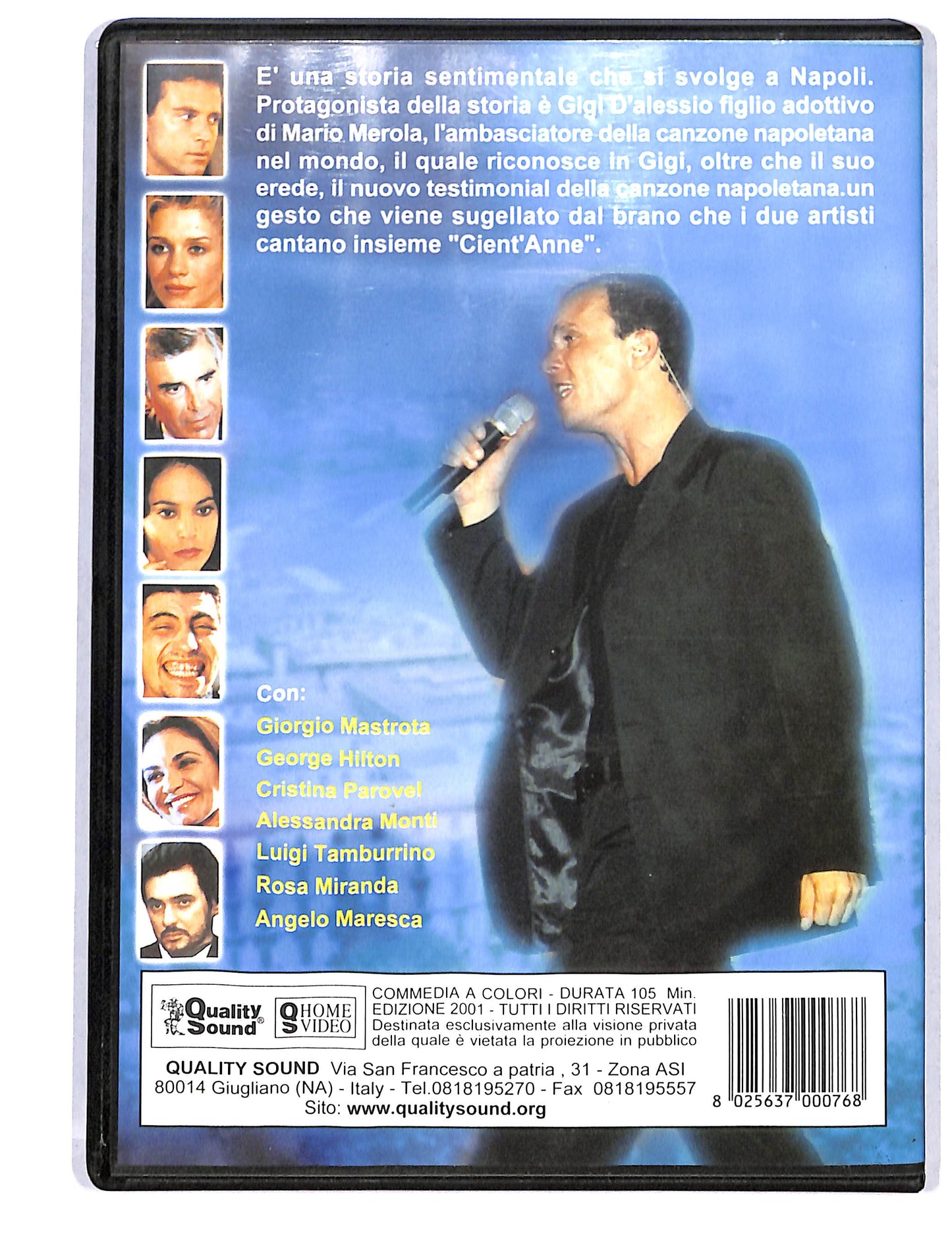 EBOND Gigi d'alessio Cient'anne DVD DB737314