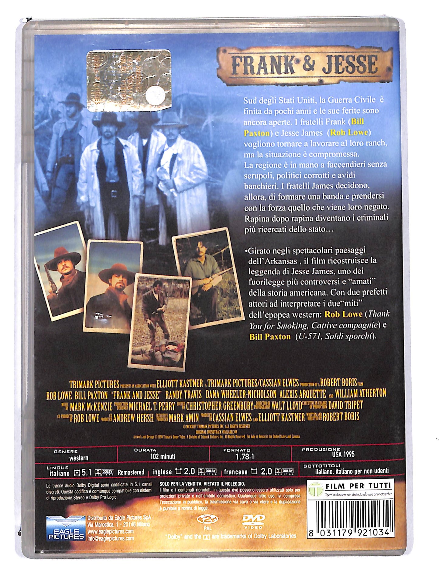 EBOND Frank & Jesse DVD DB737323