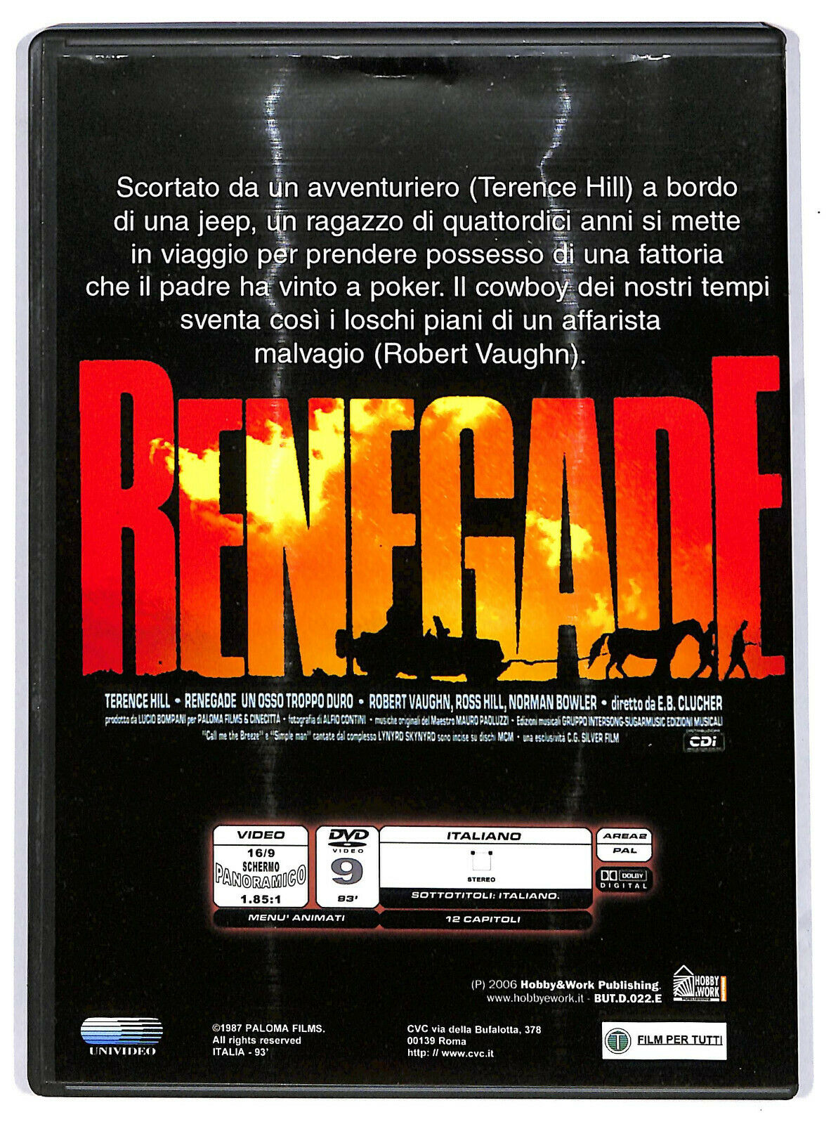 EBOND Renegade - Un Osso Troppo Duro Editoriale DVD DB737822