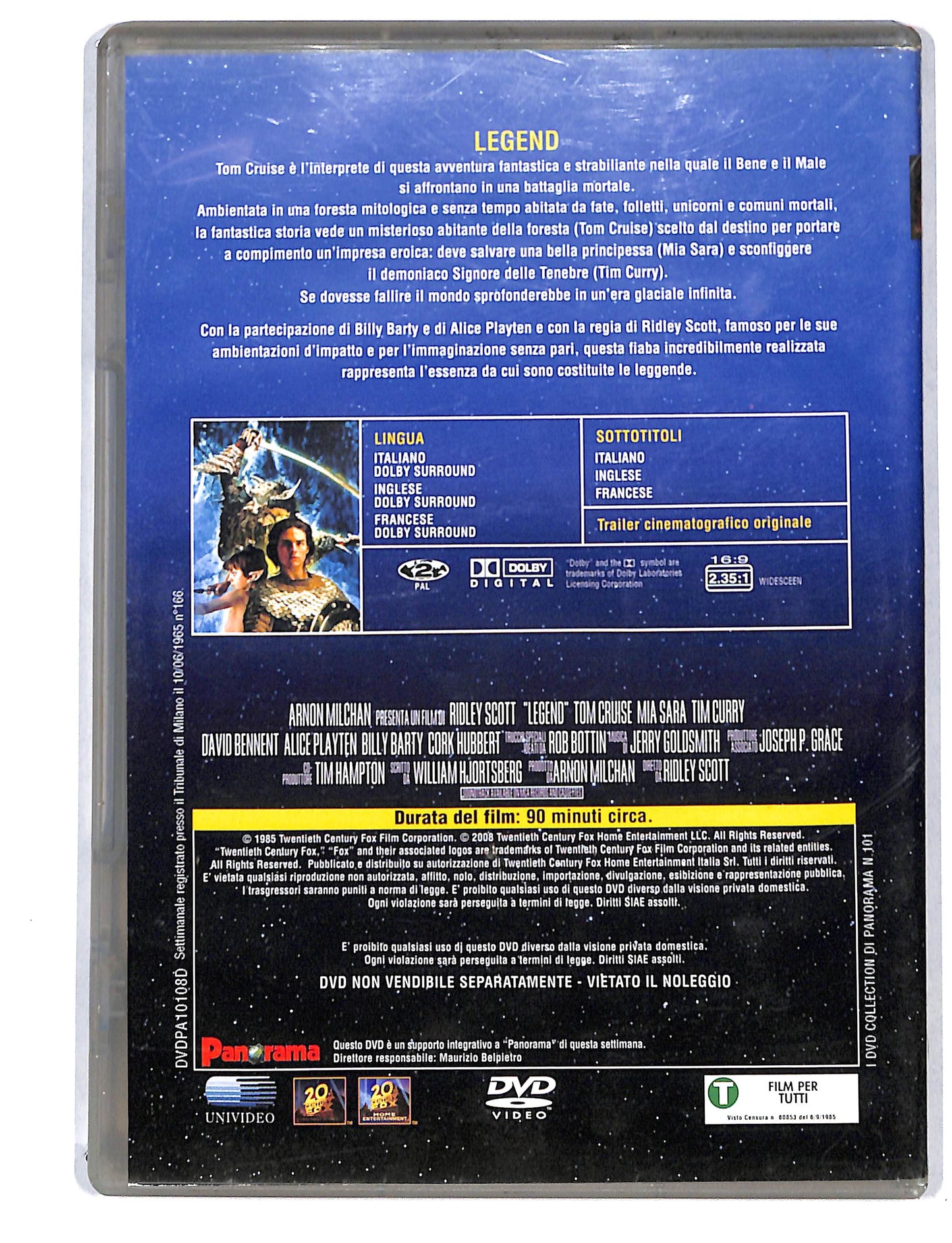EBOND Legend EDITORIALE DVD DB738333