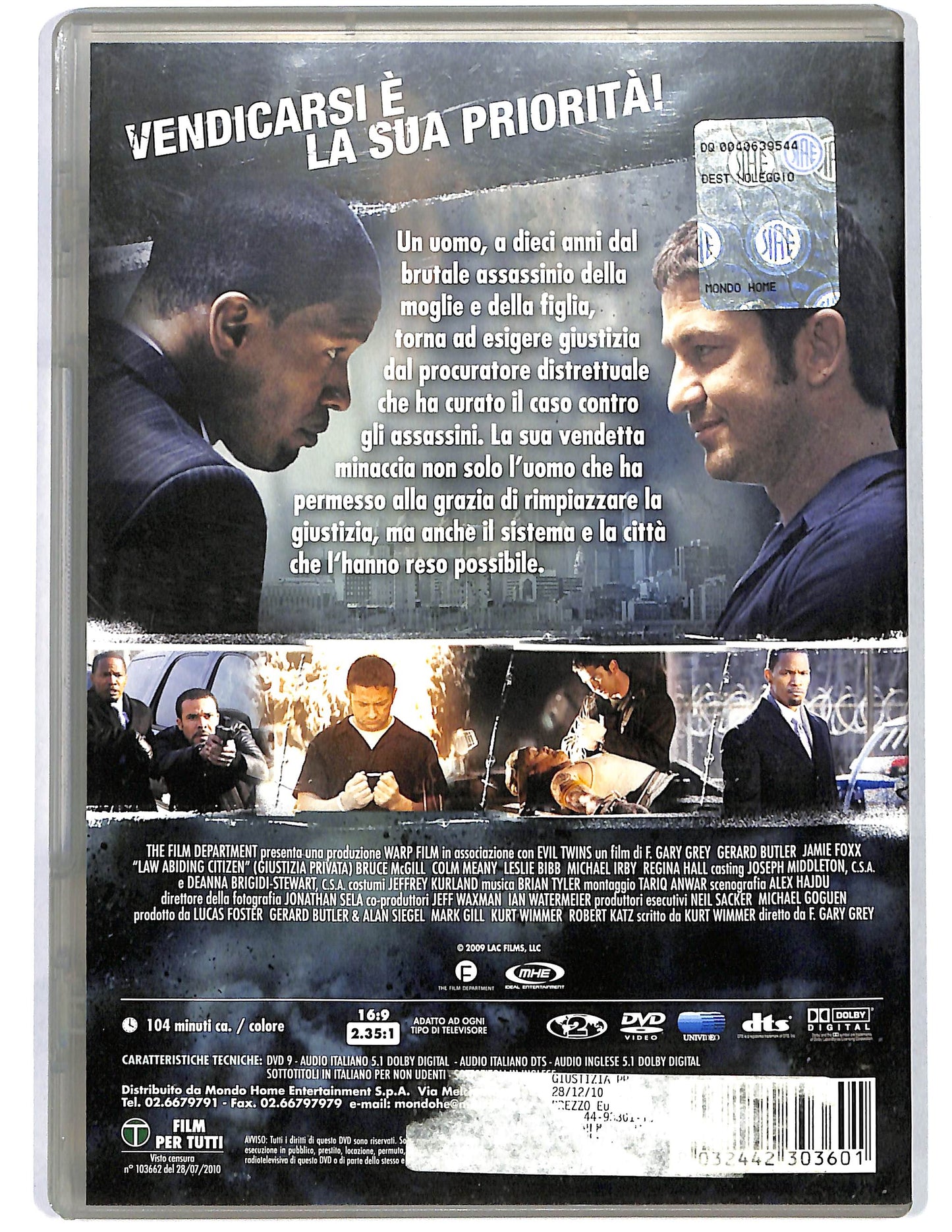 EBOND Giustizia privata NOLEGGIO DVD DB738656