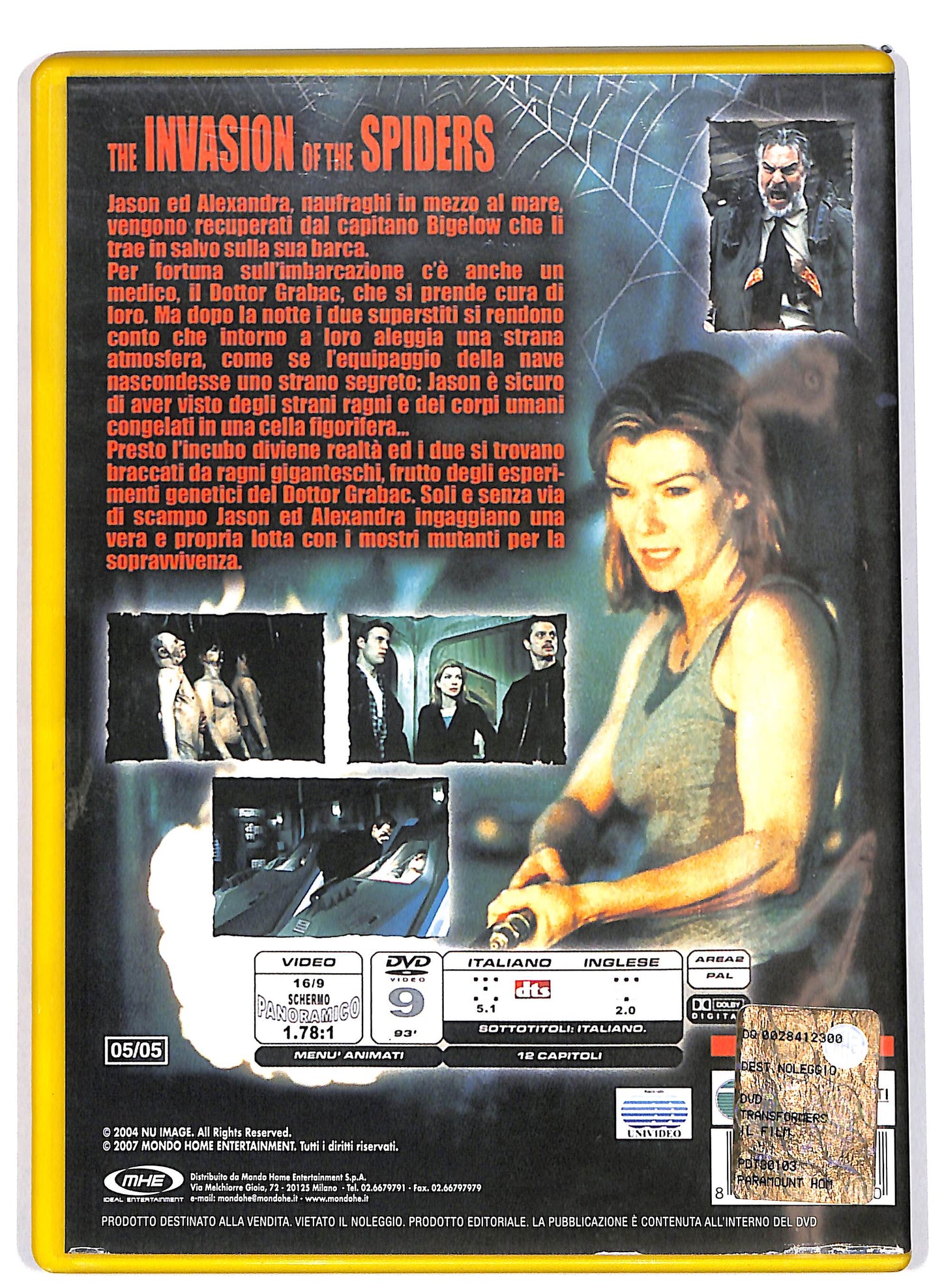 EBOND The Invasion of the Spiders NOLEGGIO DVD DB738863