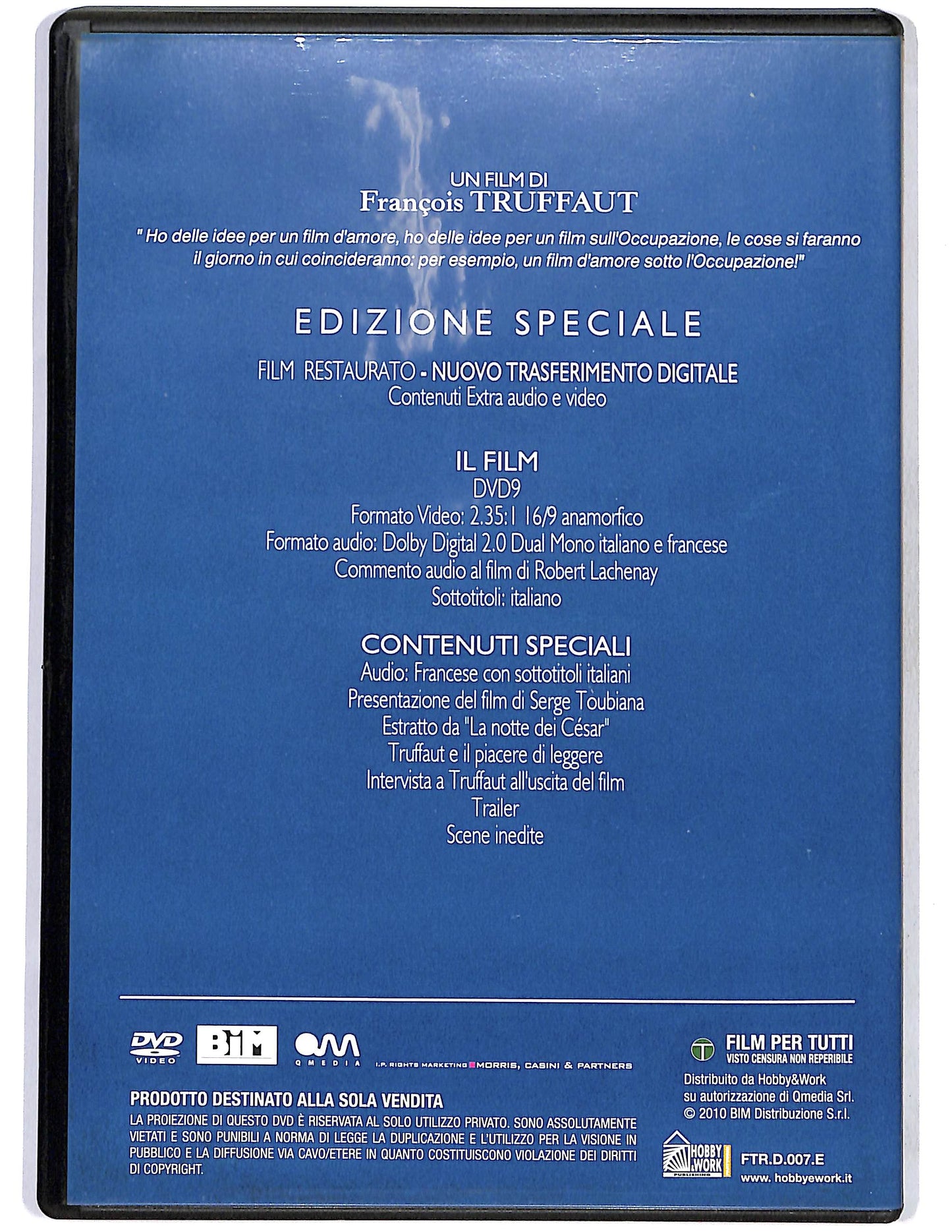 EBOND L'ultimo metro DVD DB739152
