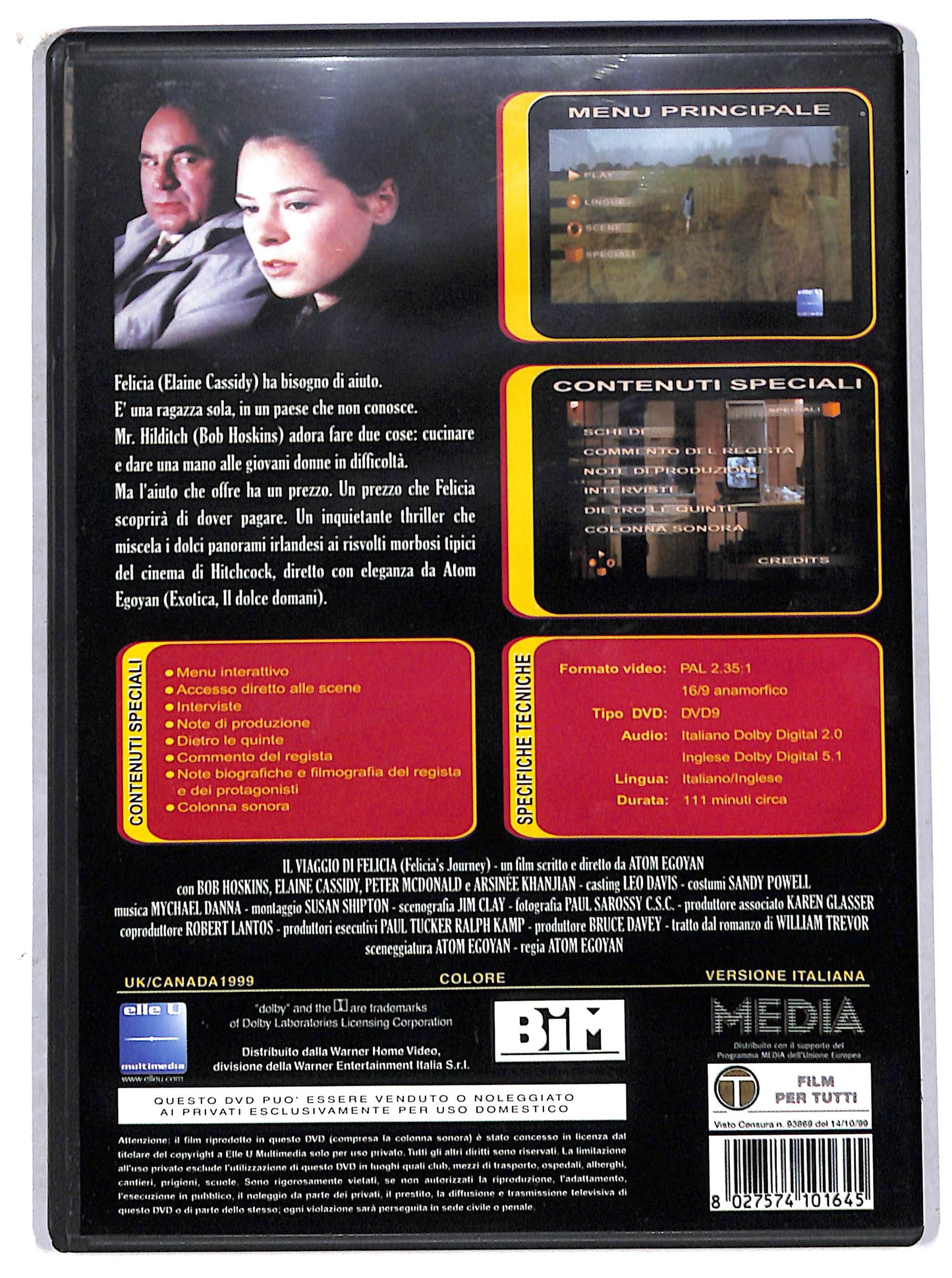 EBOND Il viaggio di Felicia NOLEGGIO DVD DB739163