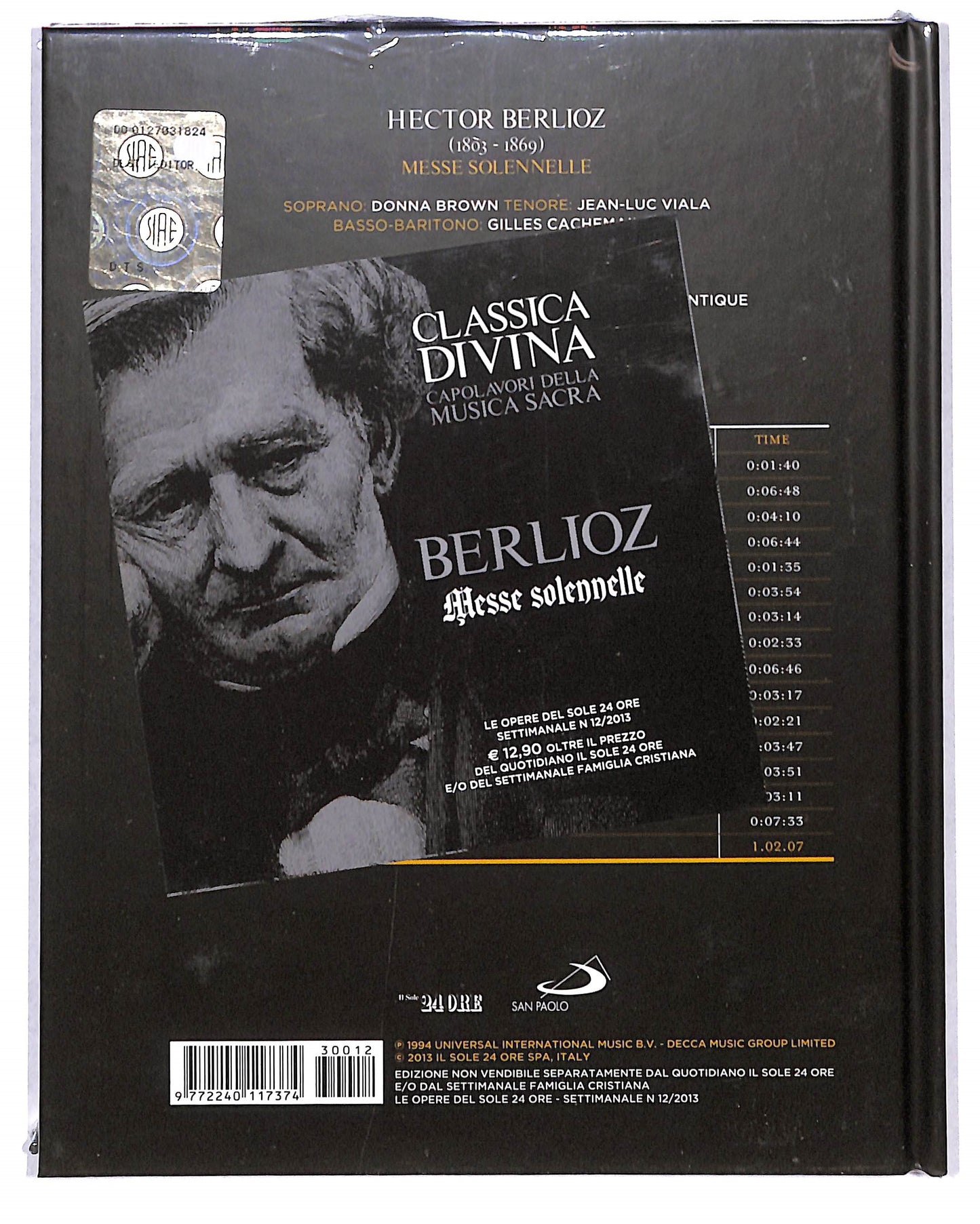 EBOND Classica Divina - Berlioz messe solenne EDITORIALE DVD DB739316