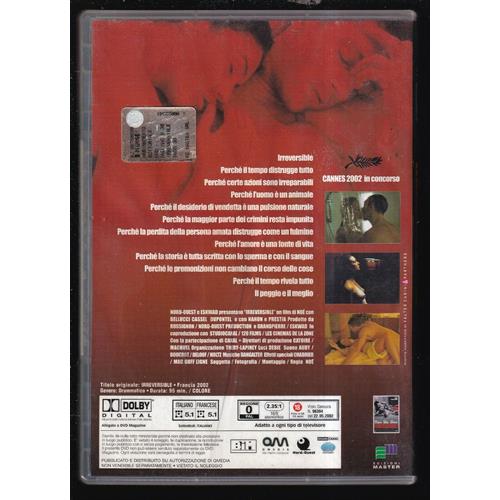EBOND Irreversible Di Gaspar Noe Editoriale DVD DB739338