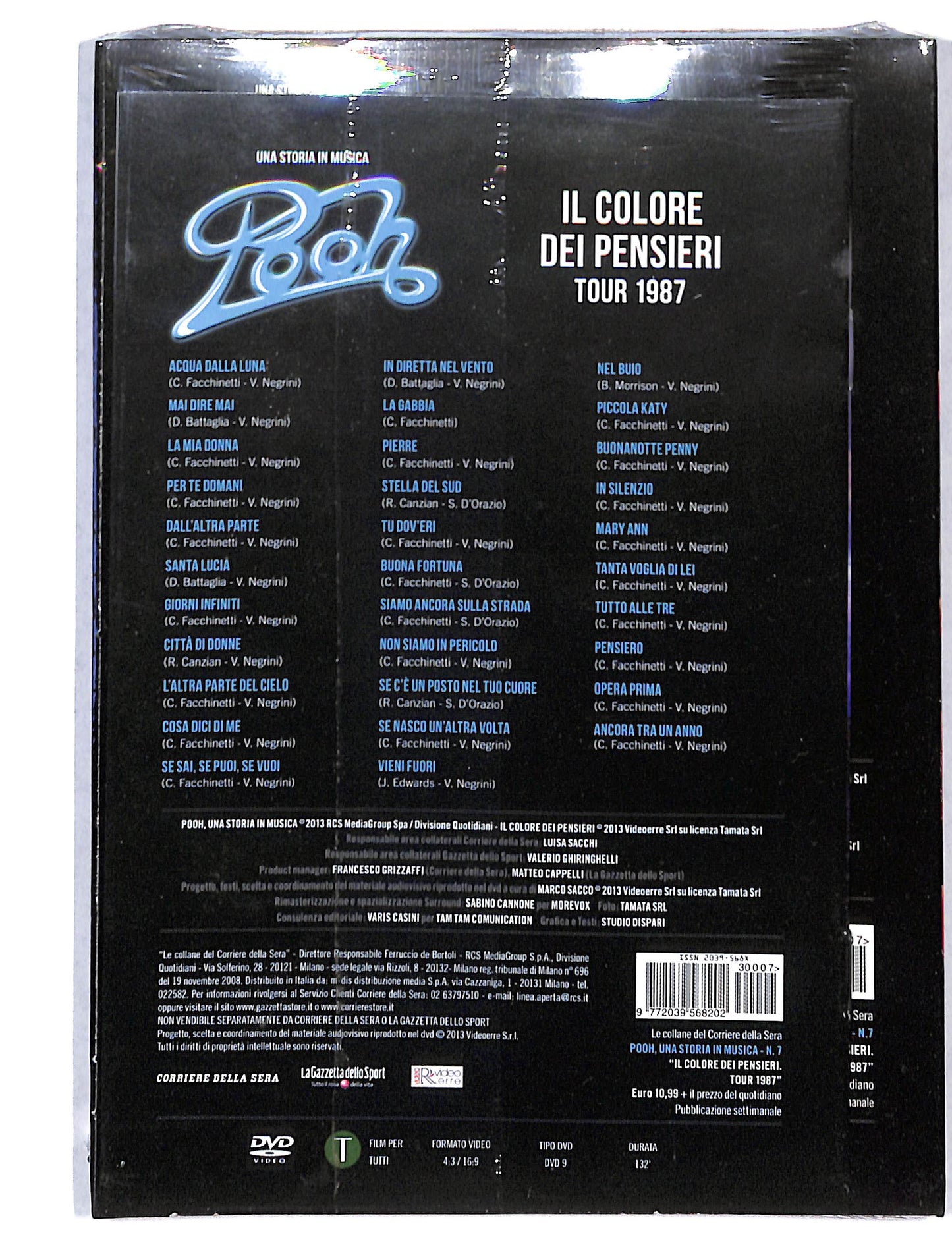 EBOND Pooh il colore dei pensieri tour 1987 EDITORIALE DVD DB739355