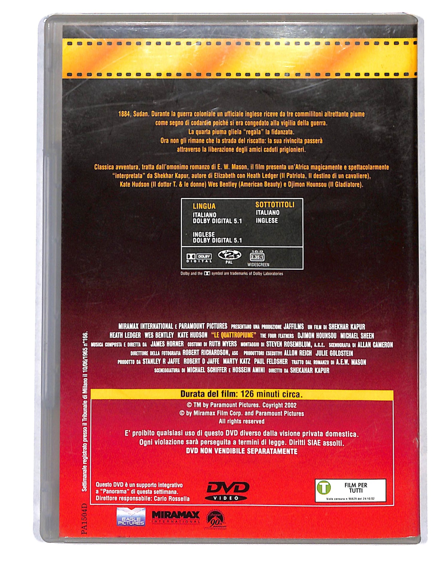 EBOND Le Quattropiume EDITORIALE DVD DB739357