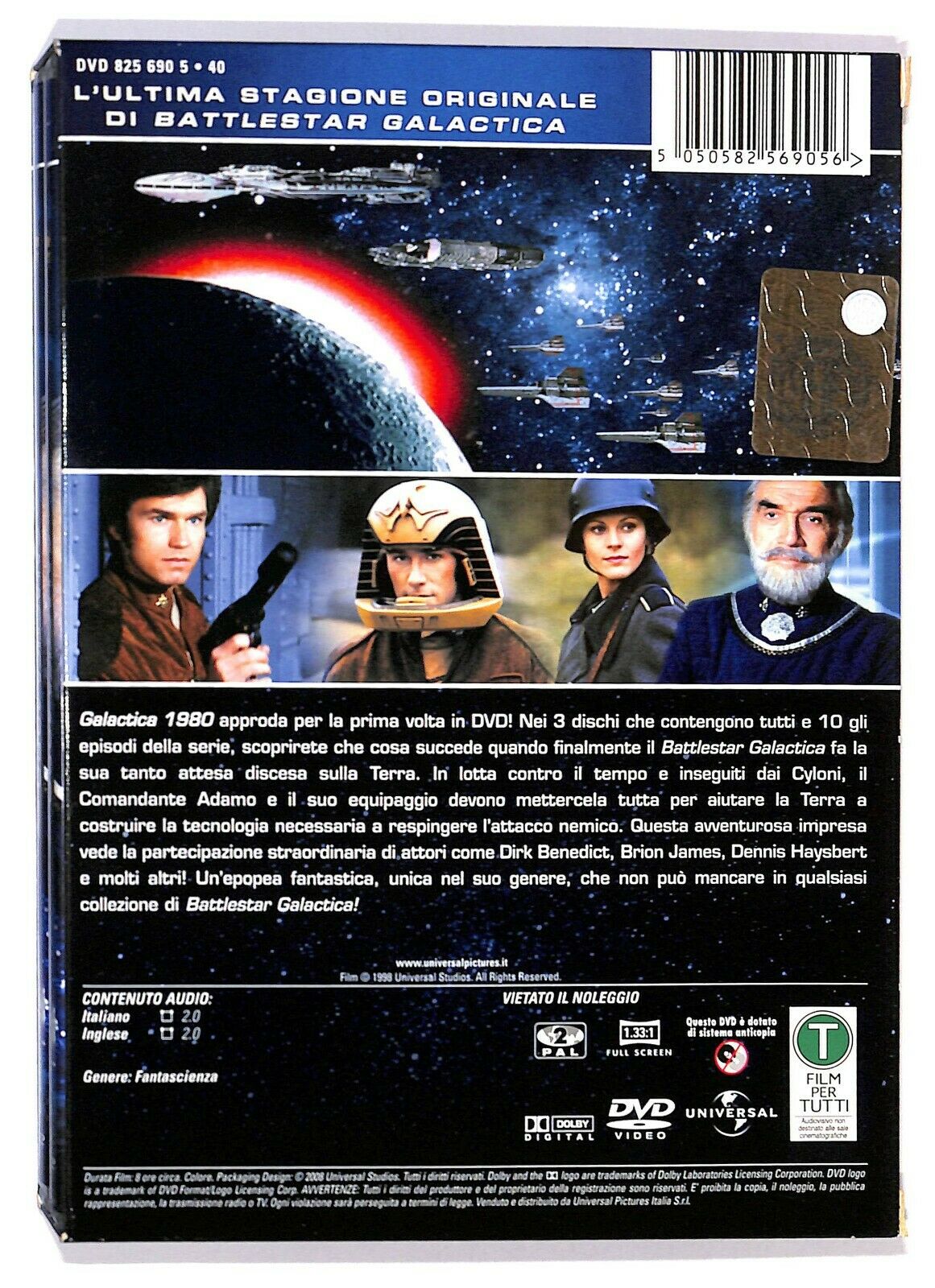 EBOND Galactica 1980 Stagione 1 Completa Cofanetto 3 D 577525 DVD DB739907
