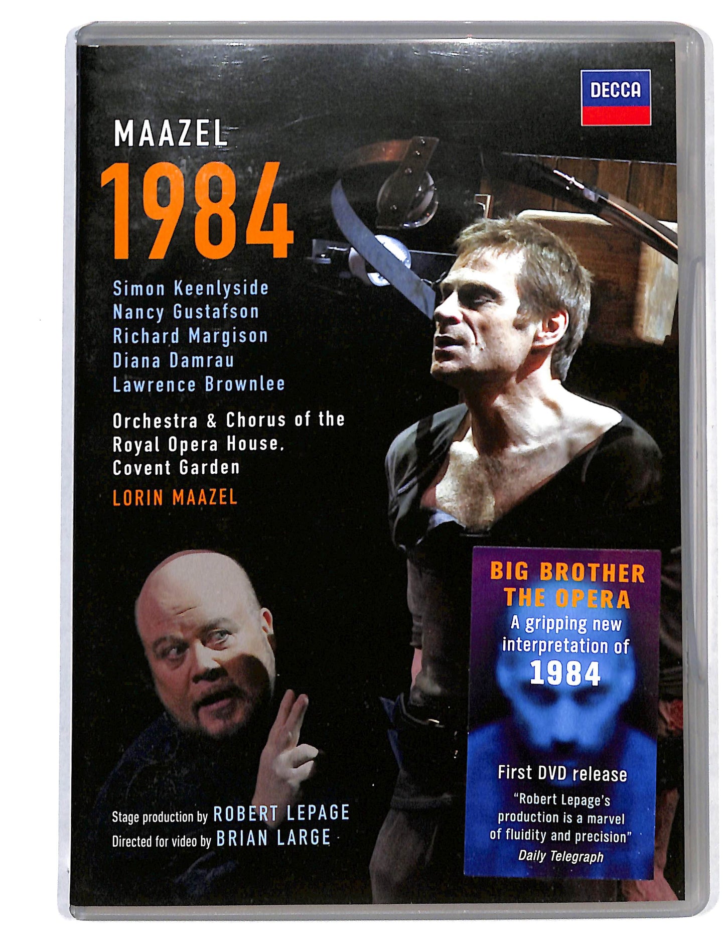 EBOND Maazel 1984 - Keenlyside Gustafson Margison DVD DB740108