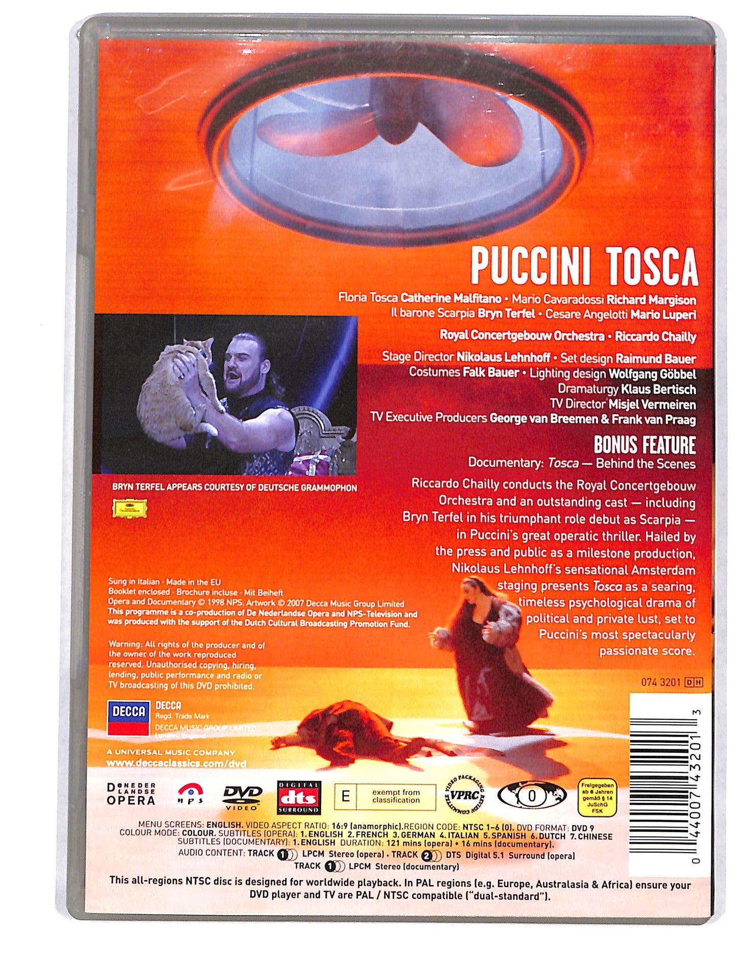 EBOND Puccini Tosca DVD DB740124