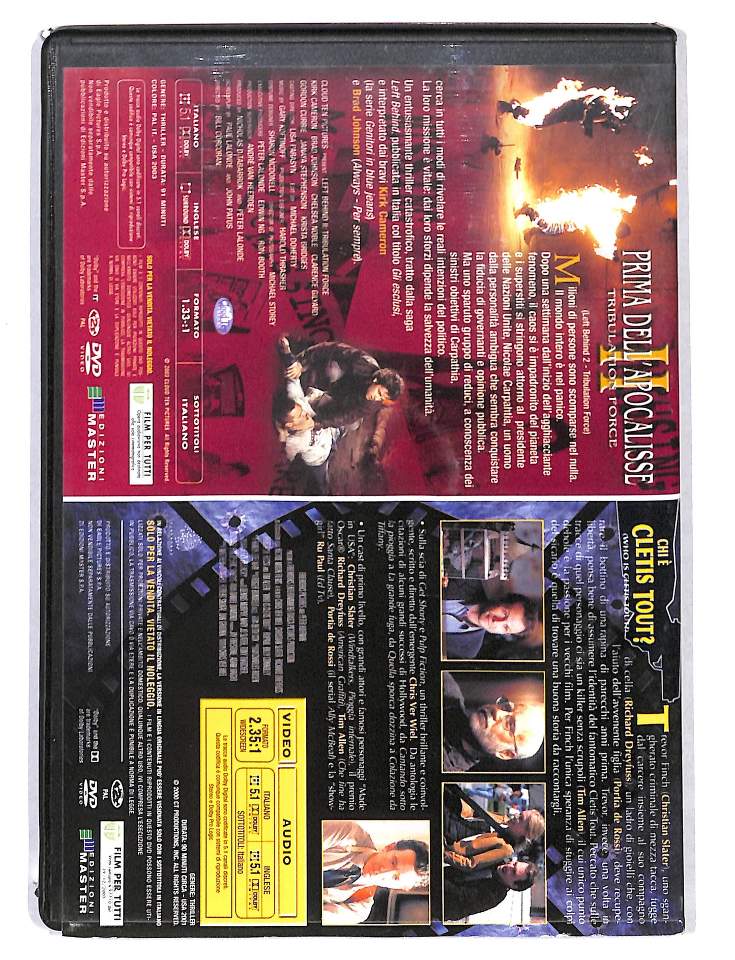 EBOND Chi e Cletis tout - prima dell'apocalisse II EDITORIALE DVD DB740144