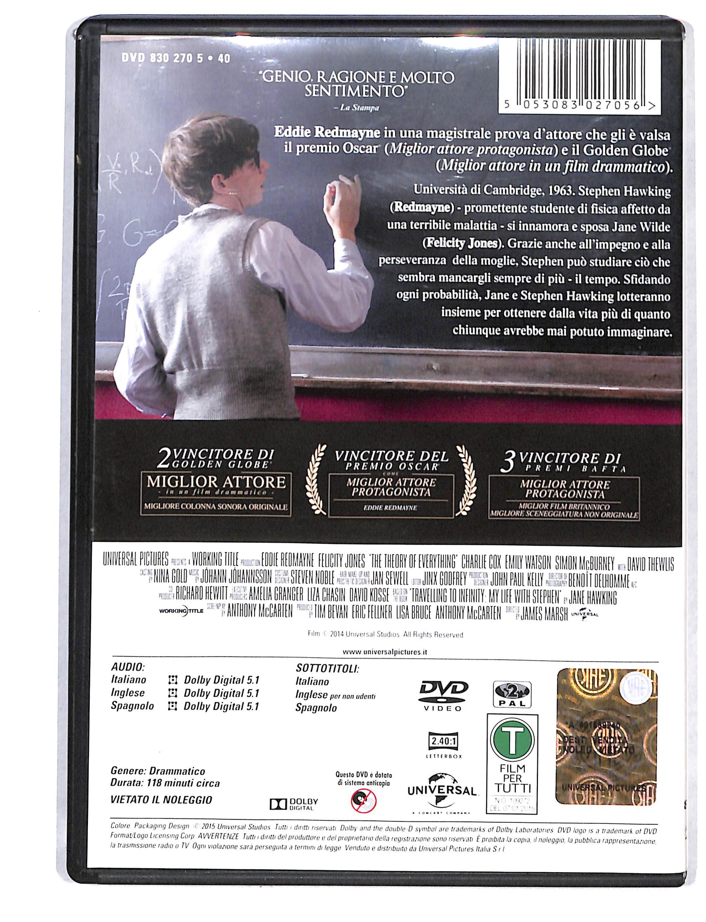EBOND La teoria del tutto DVD DB740148