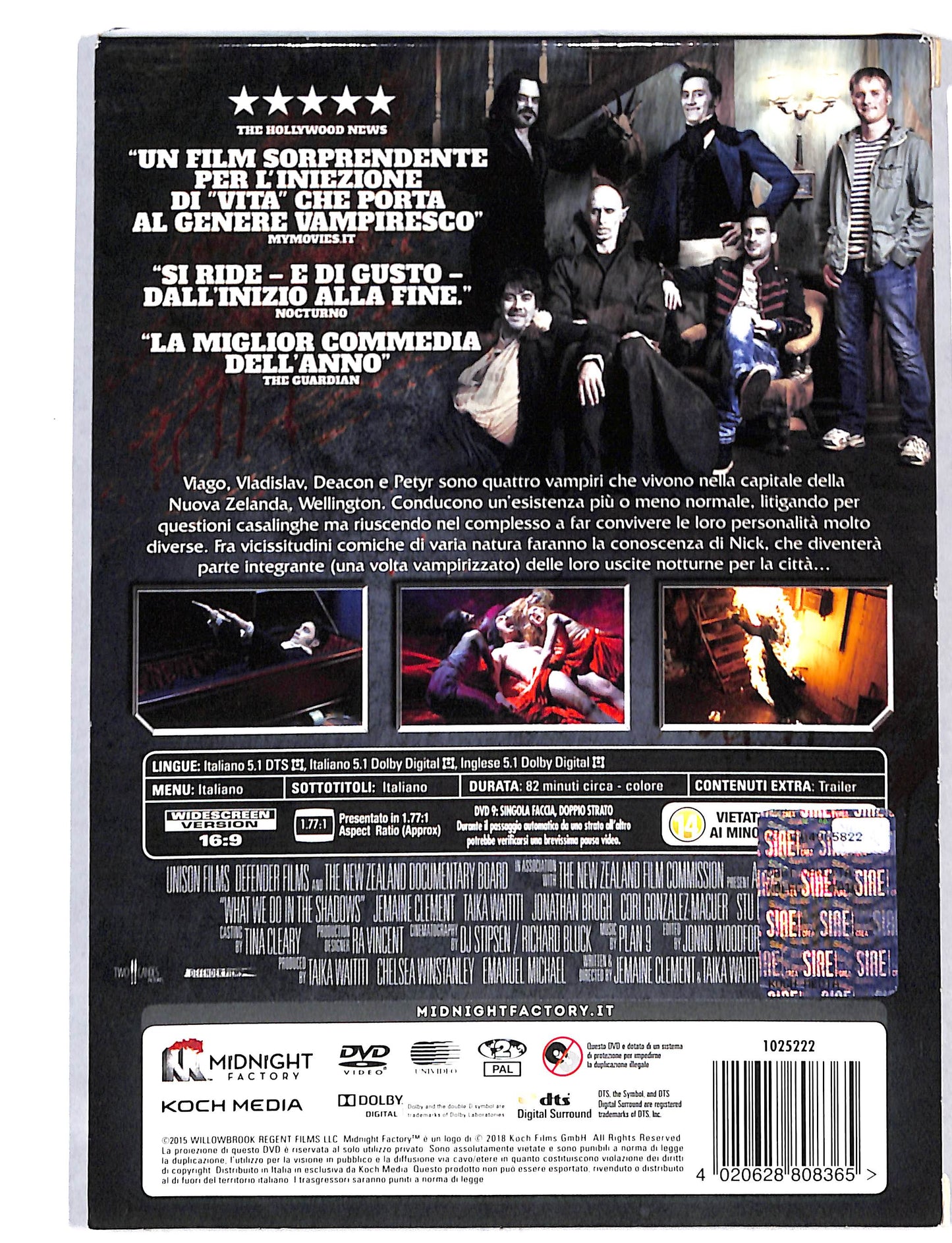 EBOND Vita da vampiro What We Do in the Shadows DVD DB740151
