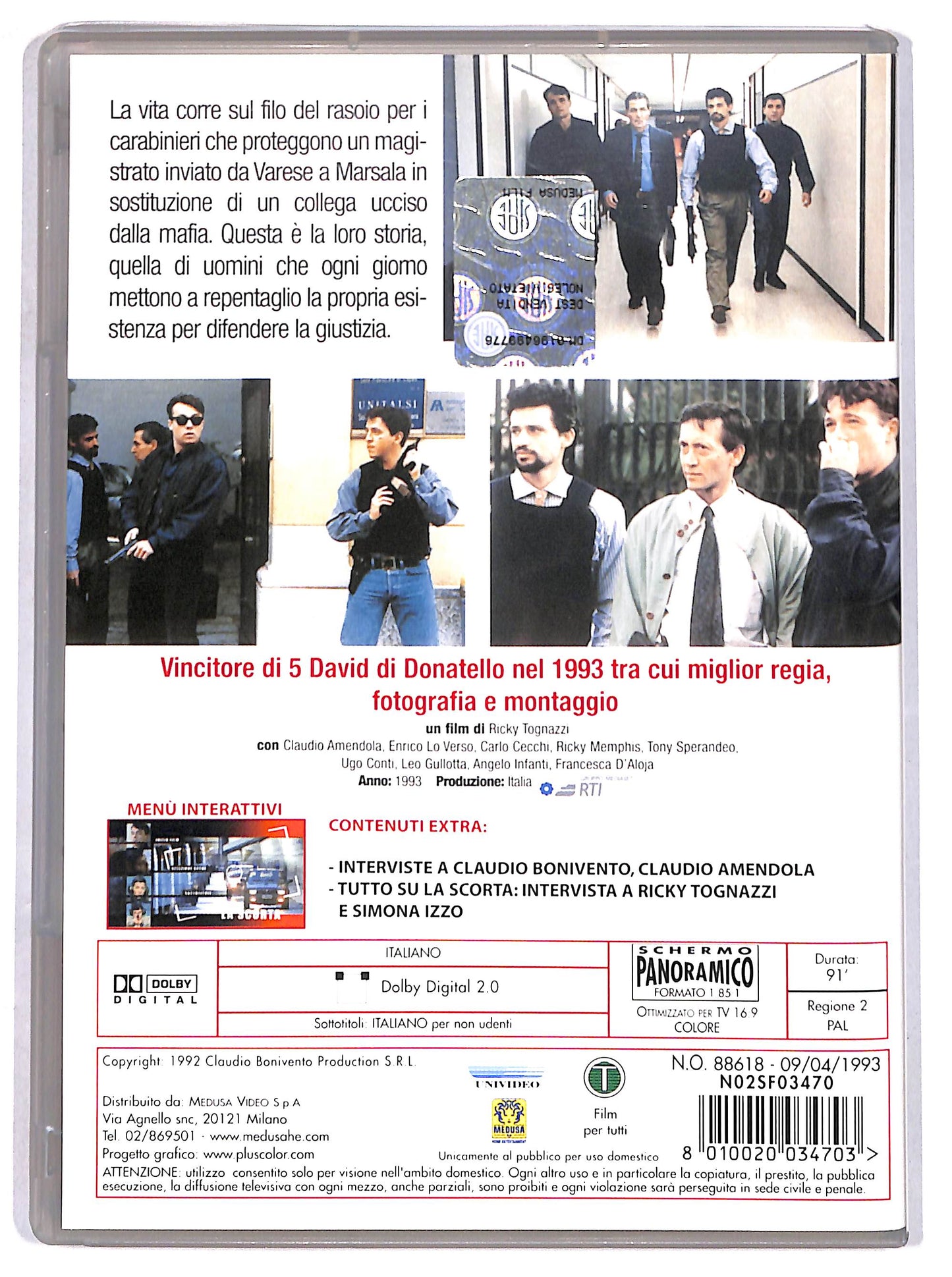 EBOND La scorta DVD DB740621