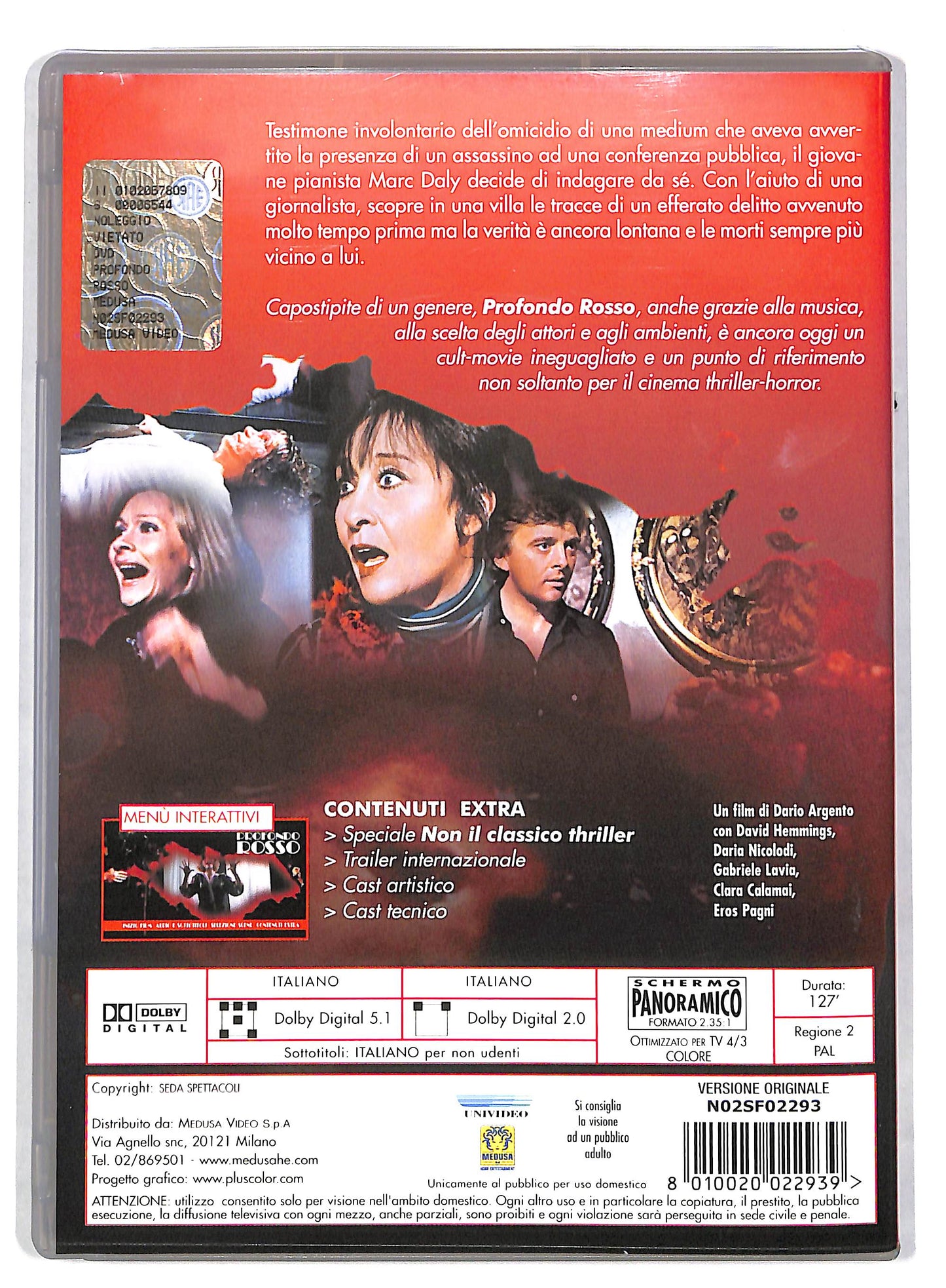 EBOND Profondo Rosso DVD DB740623