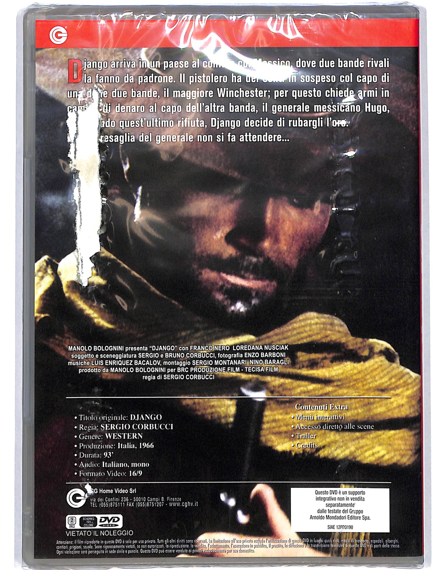 EBOND Django EDITORIALE DVD DB740814