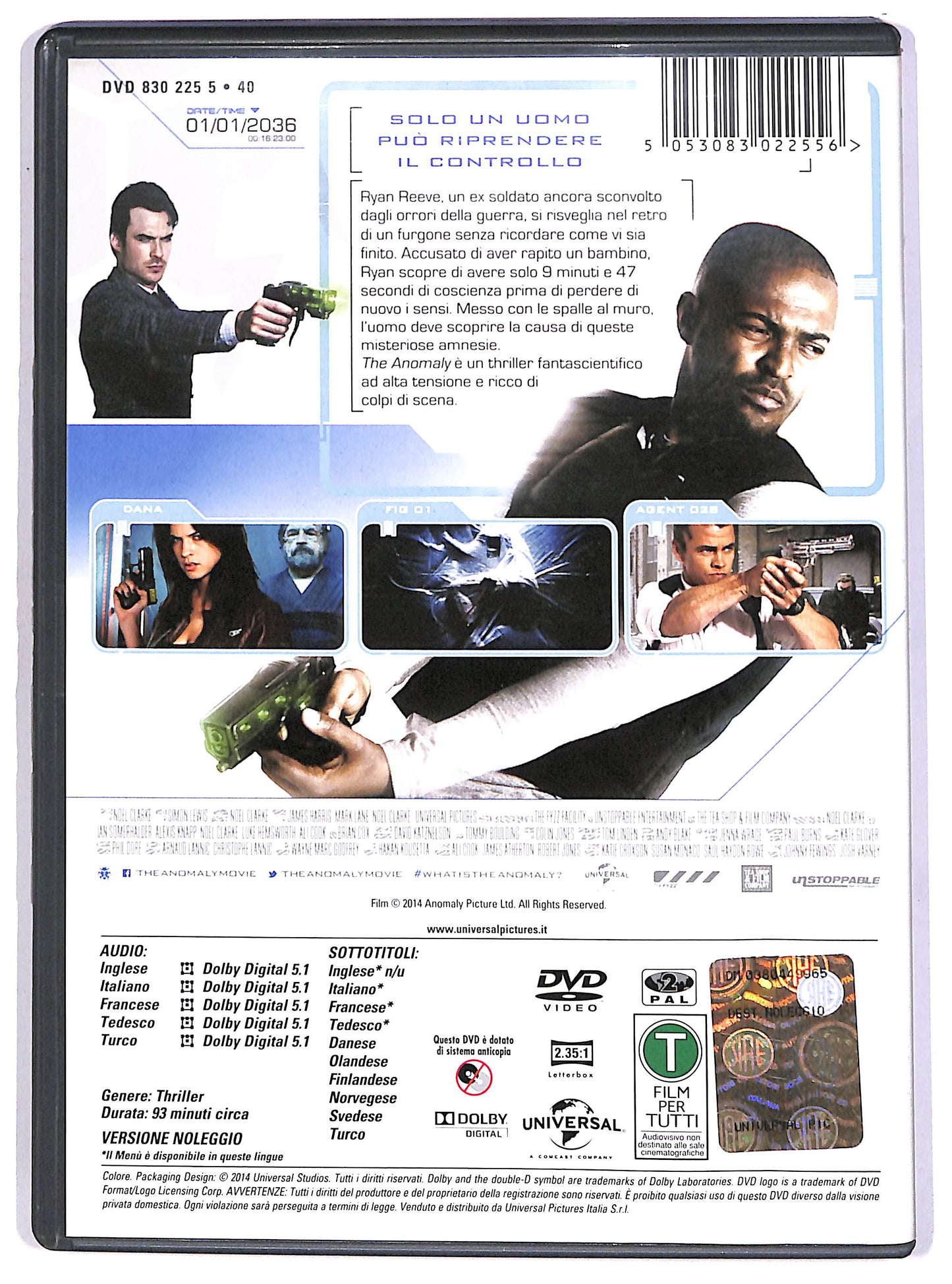 EBOND The Anomaly Noleggio DVD DB740845