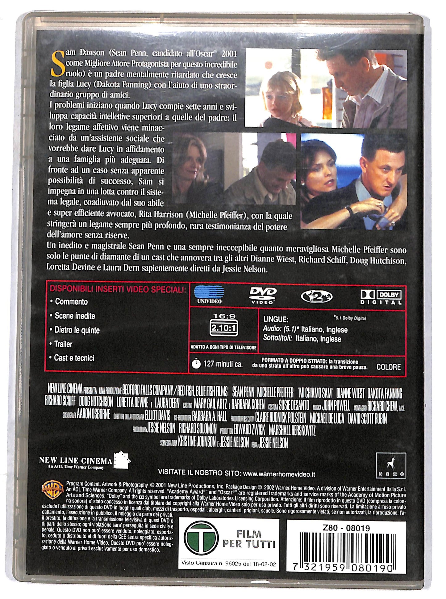EBOND Mi chiamo sam NOLEGGIO DVD DB740847