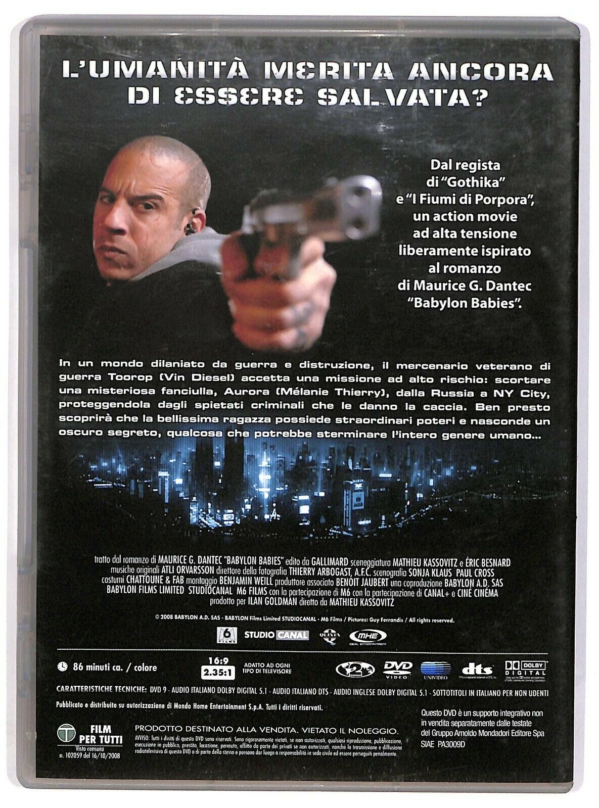 EBOND Babylon A.d. Con Vin Diesel DVD DB741126