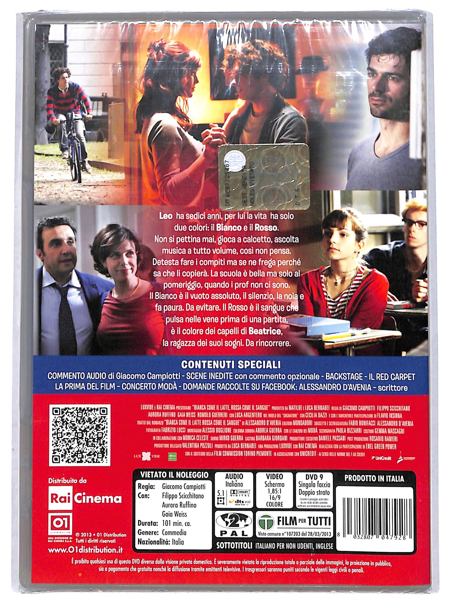 EBOND bianca come il latte,rossa come il sangue NOLEGGIO DVD DB741133