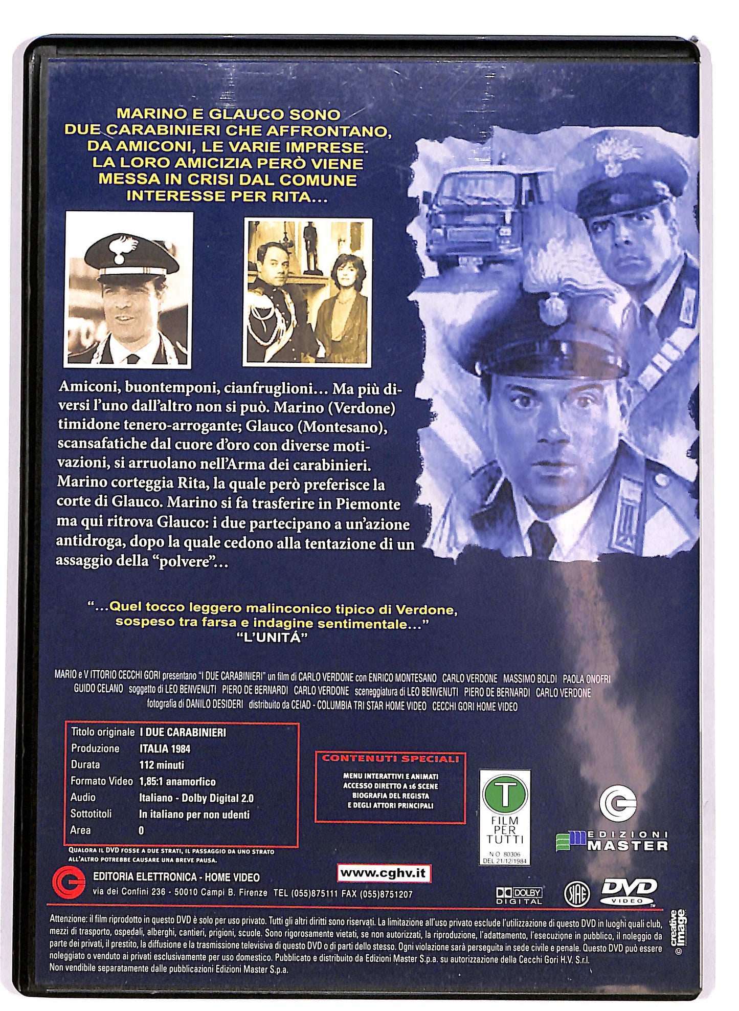 EBOND I due carabinieri vol.7EDITORIALE DVD DB741307