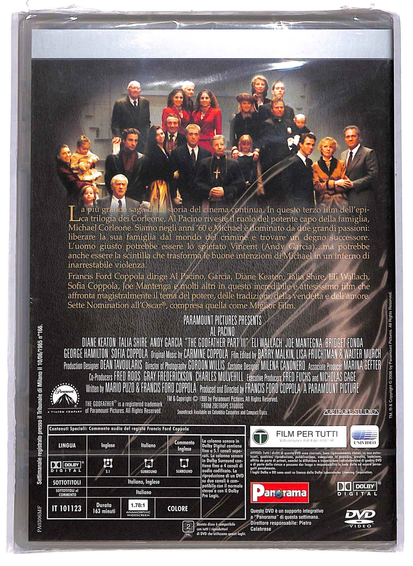 EBOND Il Padrino parte III EDITORIALE DVD DB741309