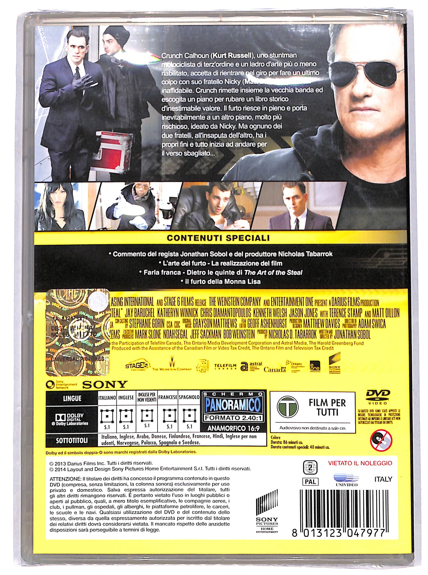 EBOND The Art of the Steal - L'arte del furto NOLEGGIO DVD DB741407