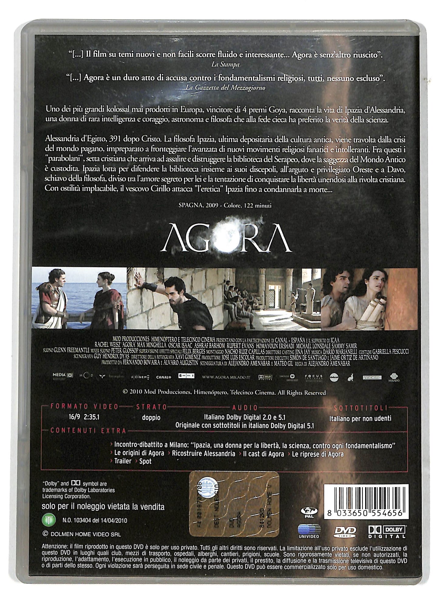 EBOND Agora NOLEGGIO DVD DB741408