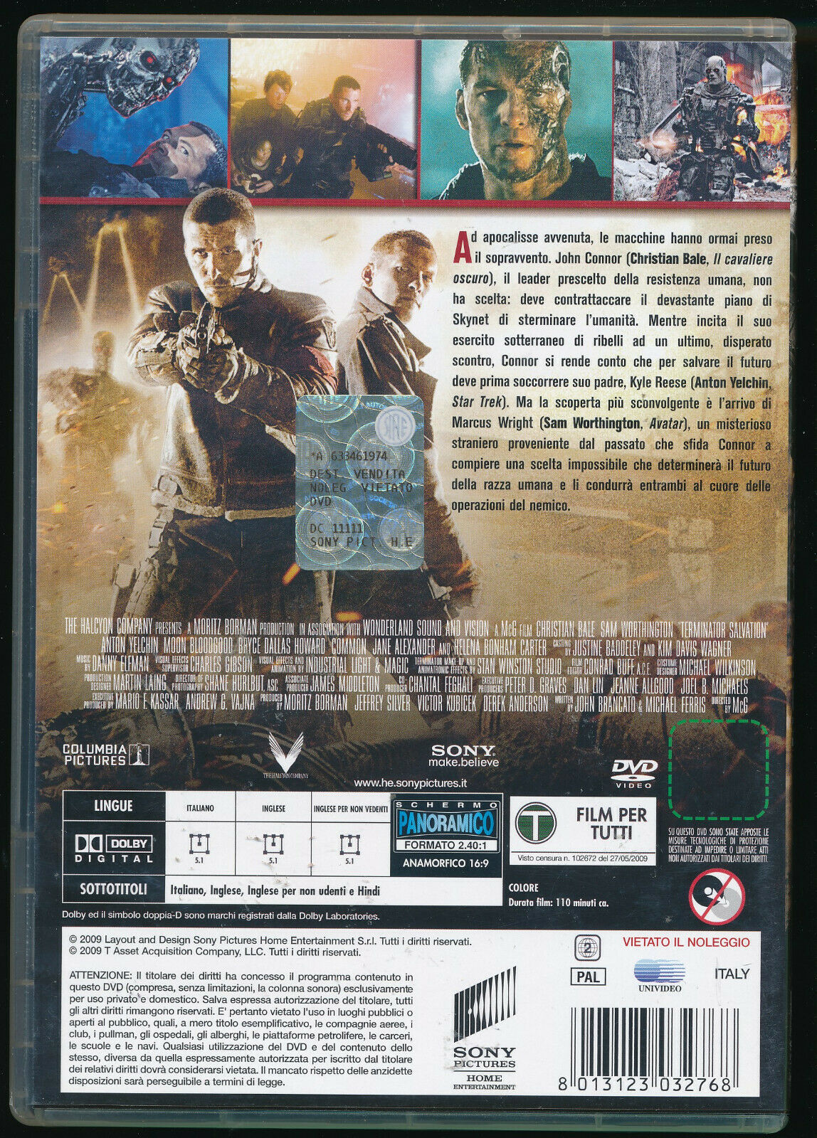 EBOND Terminator Salvation DVD DB741414