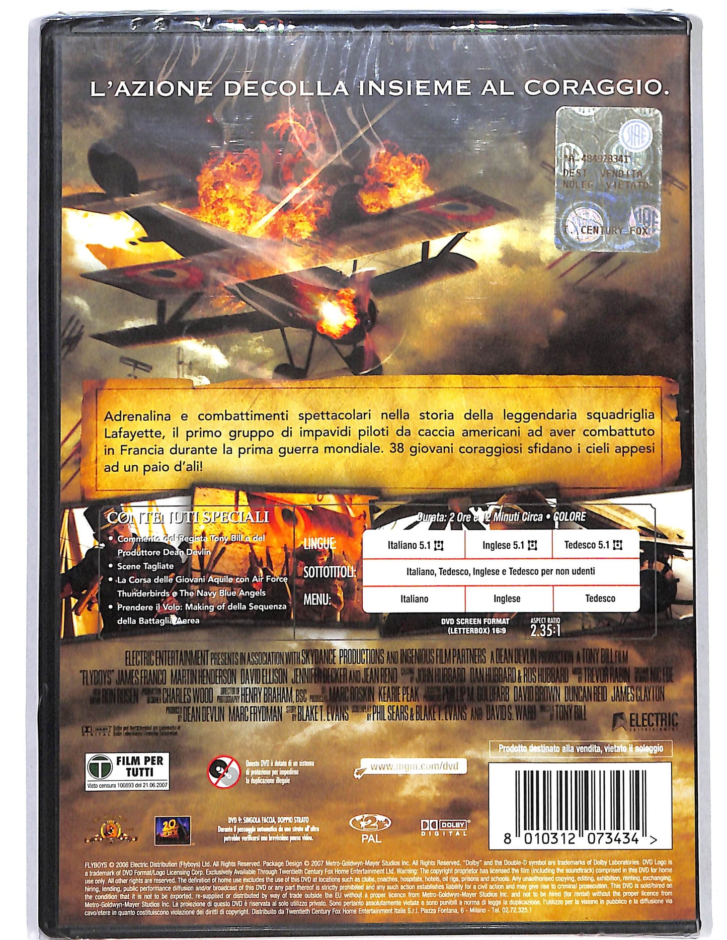 EBOND Giovani aquile - Flyboys DVD DB741458