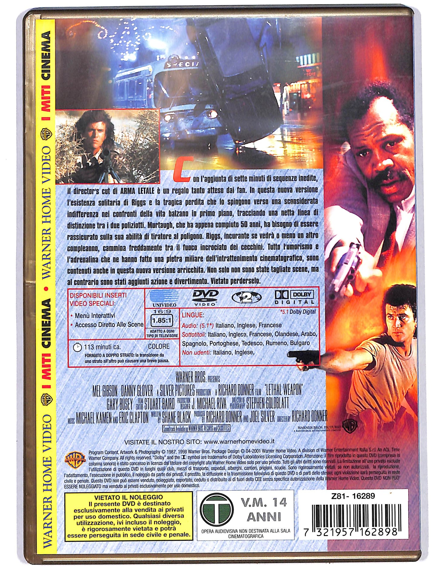 EBOND Arma letale DVD DB741466