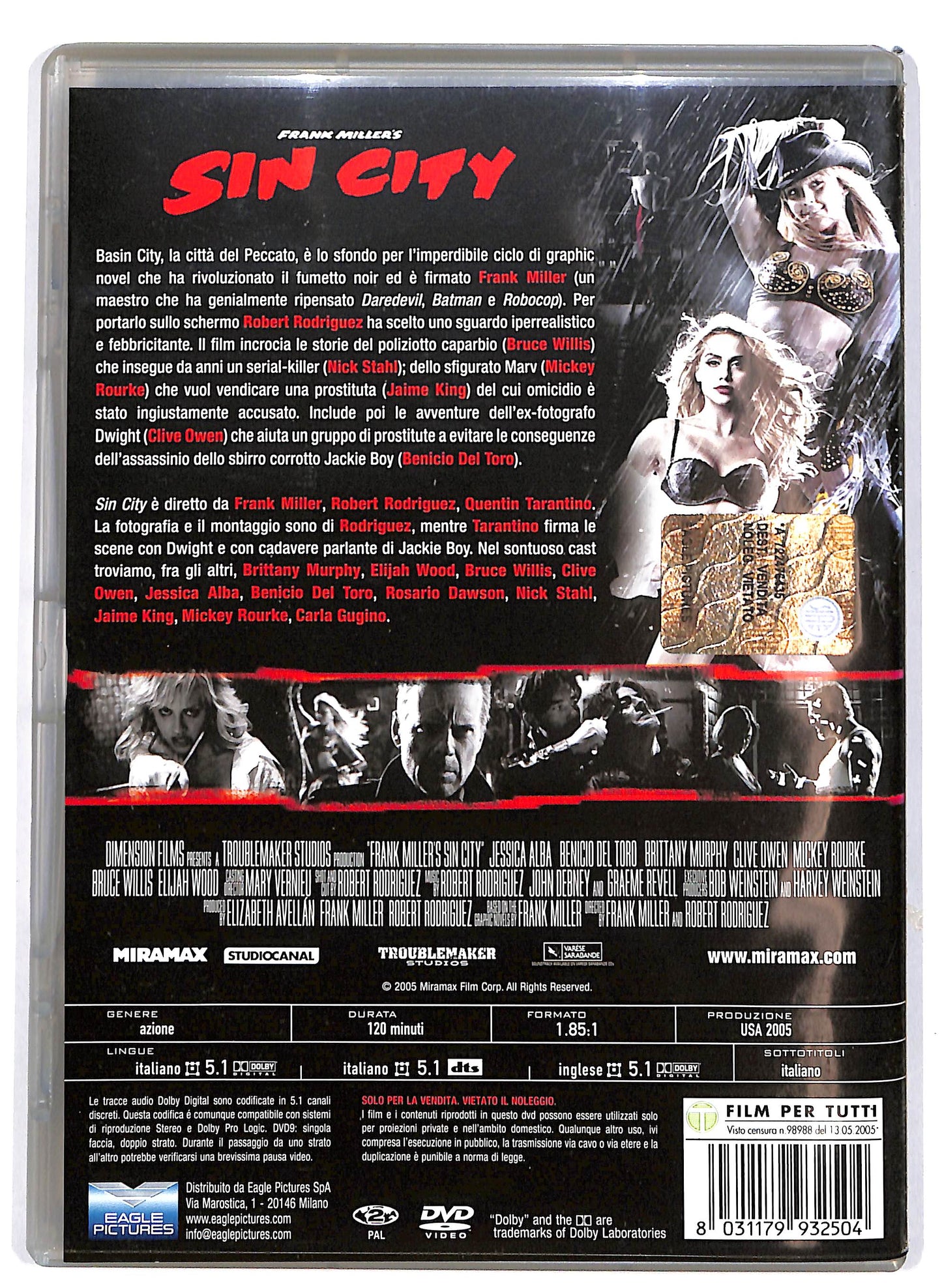 EBOND Sin City DVD DB741608