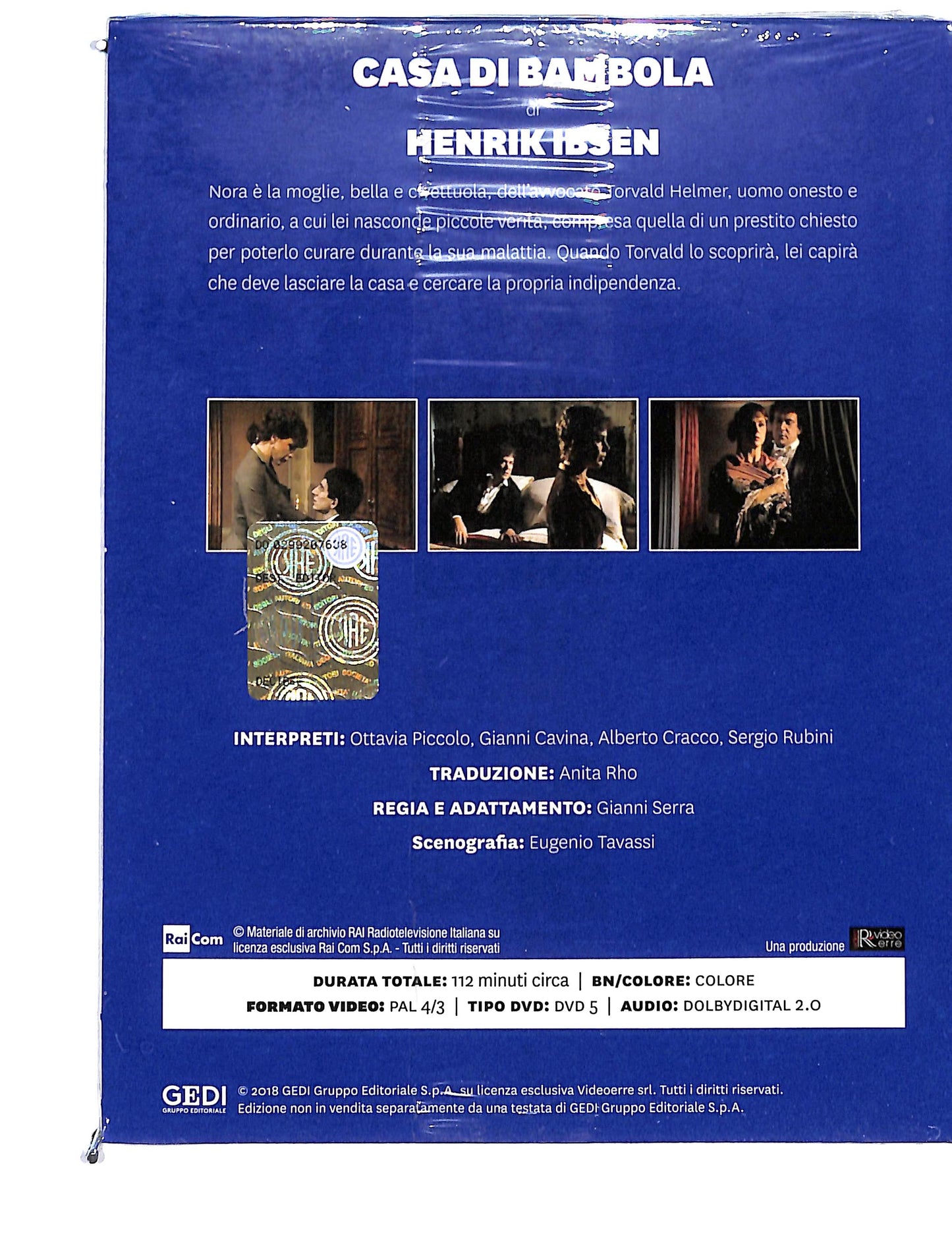 EBOND Henrik Ibsen casa di bambola vol.2 EDITORIALE DVD DB741833