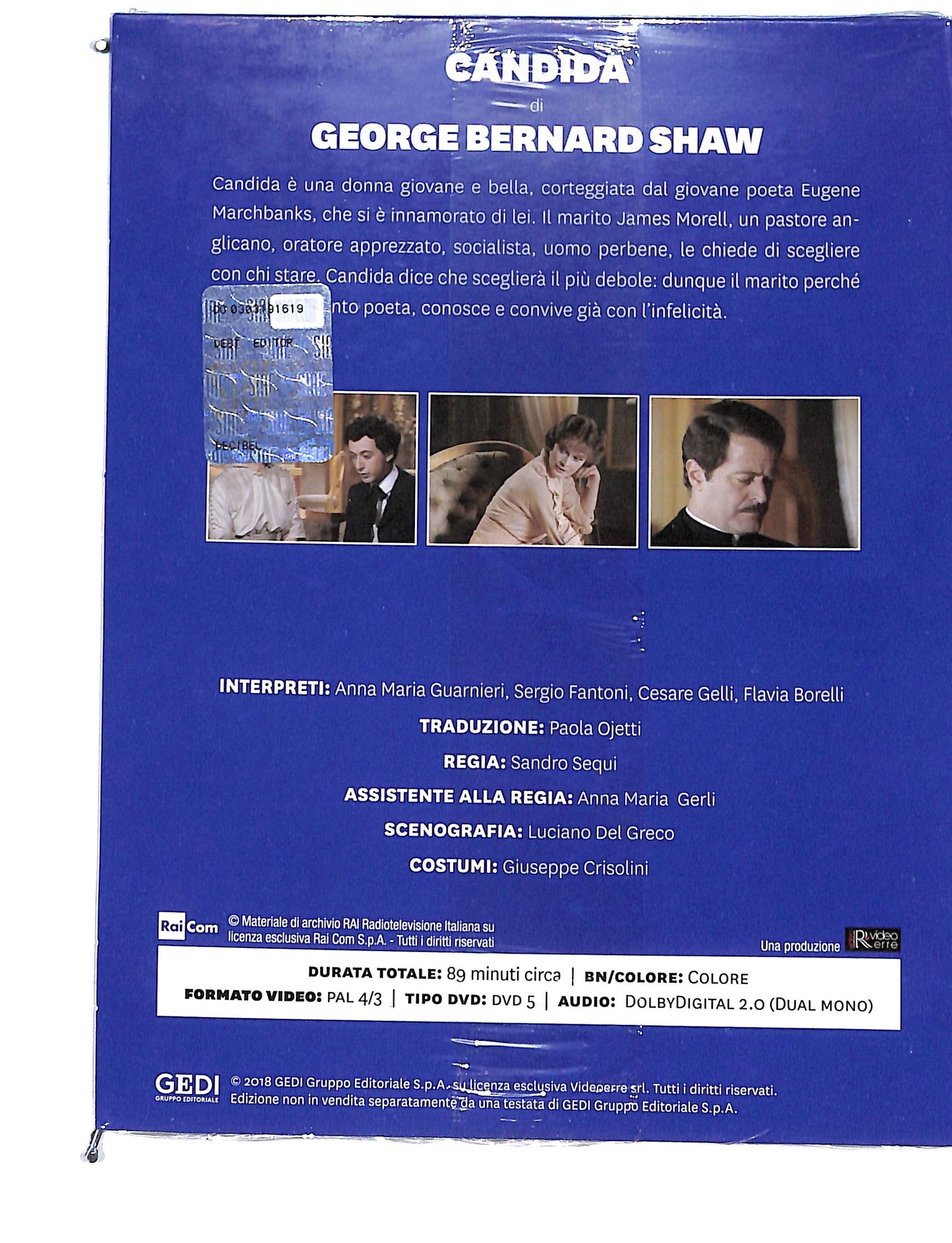 EBOND George Bernard shaw candida vol.10 EDITORIALE DVD DB741841