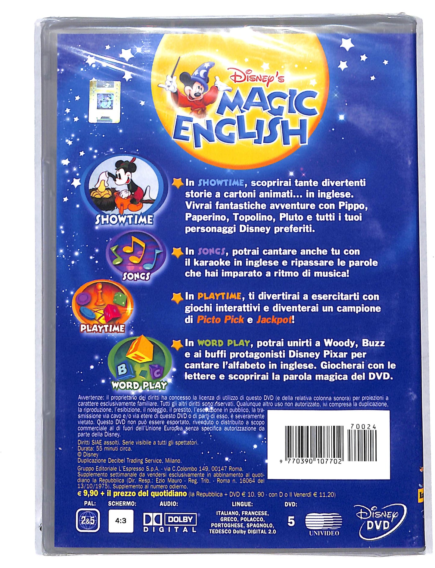 EBOND Magic english vol.24 Mountains EDITORIALE DVD DB741845