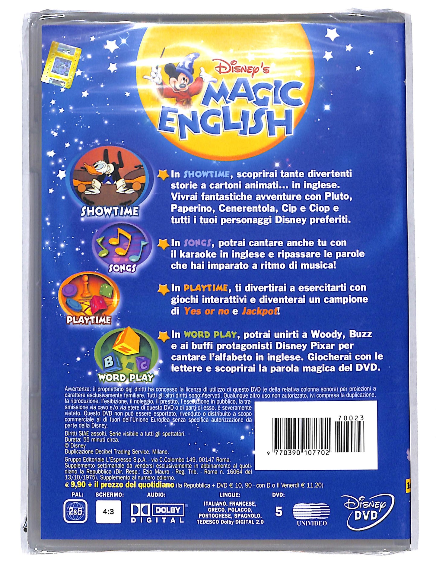 EBOND Magic english vol.23 Music EDITORIALE DVD DB741846