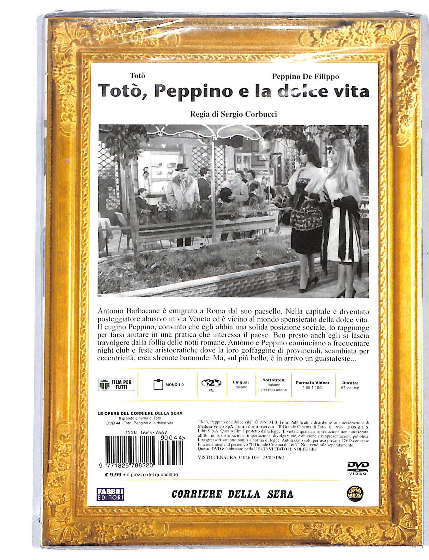 EBOND Il Grande cinema di toto - toto peppino e la dolce vita DVD DB741849