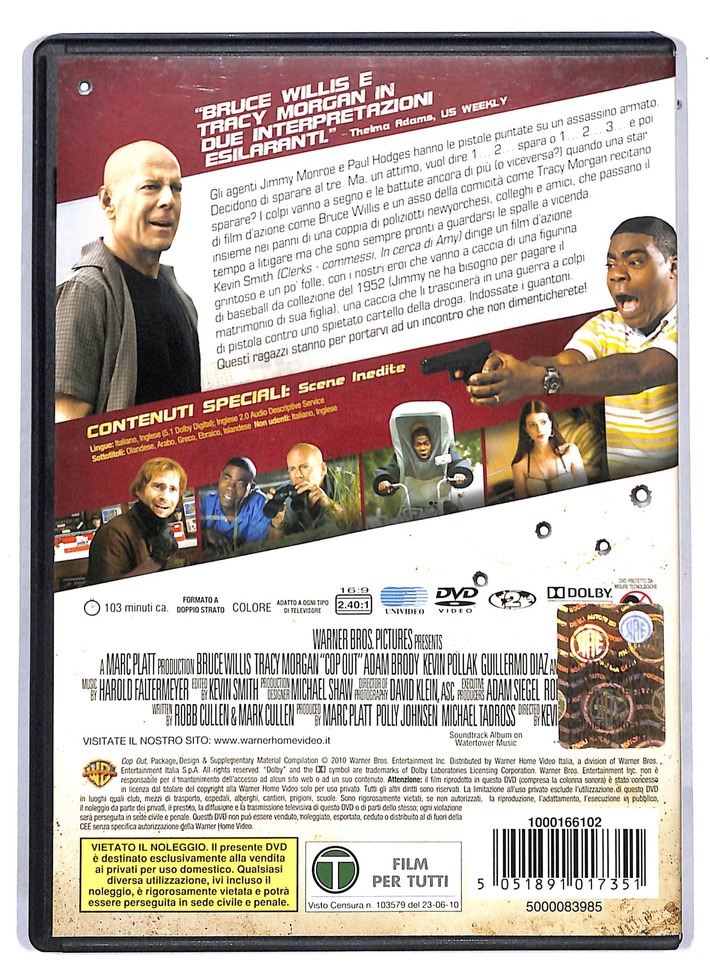 EBOND Poliziotti fuori - Due sbirri a piede libero NOLEGGIO DVD DB742105
